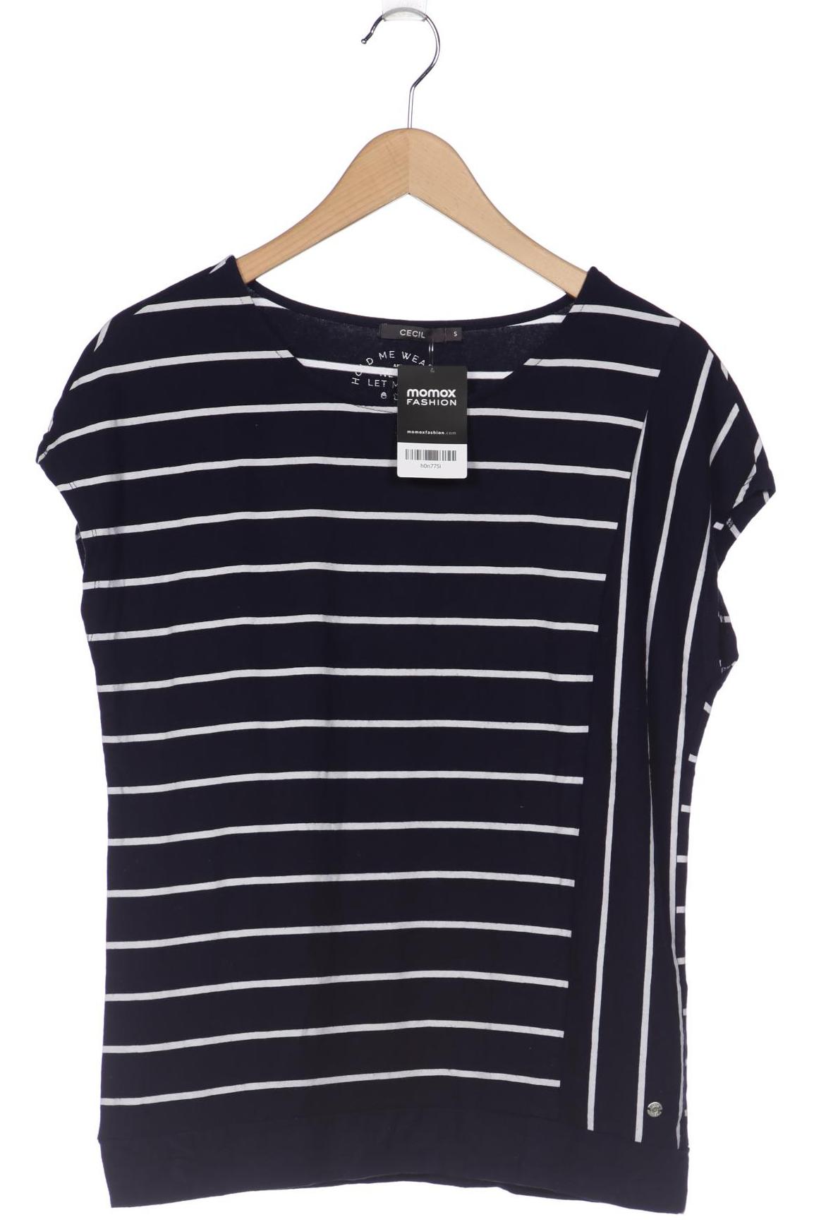 

CECIL Damen T-Shirt, marineblau