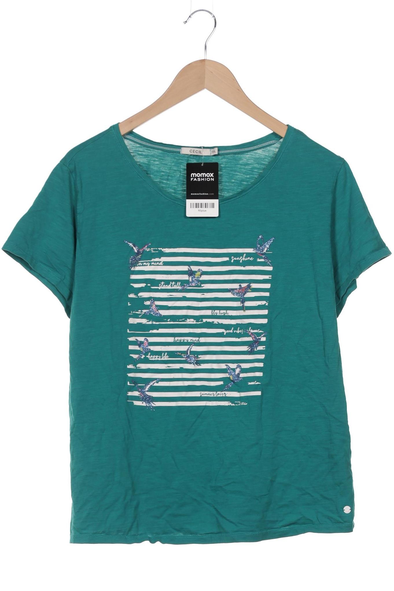 

Cecil Damen T-Shirt, grün, Gr. 46