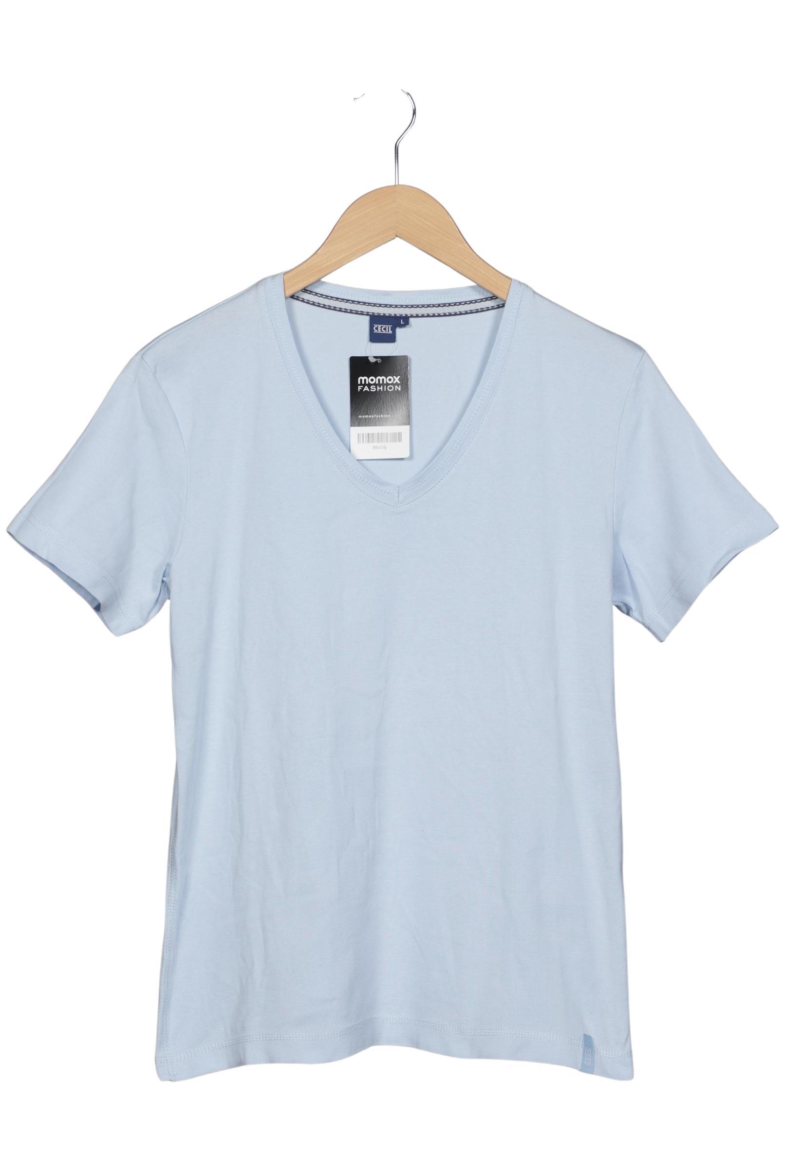 

Cecil Damen T-Shirt, hellblau, Gr. 42