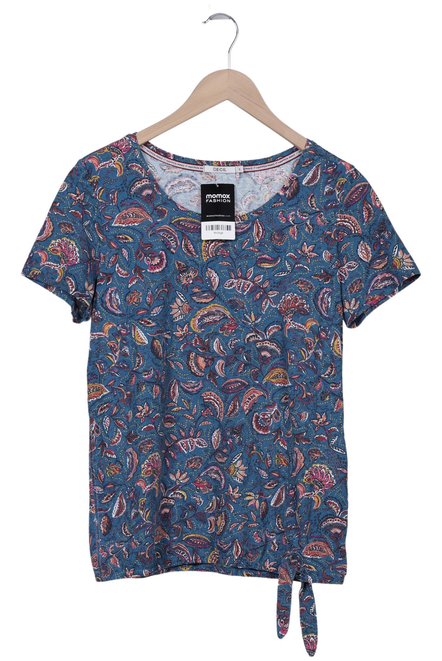 

Cecil Damen T-Shirt, blau, Gr. 36