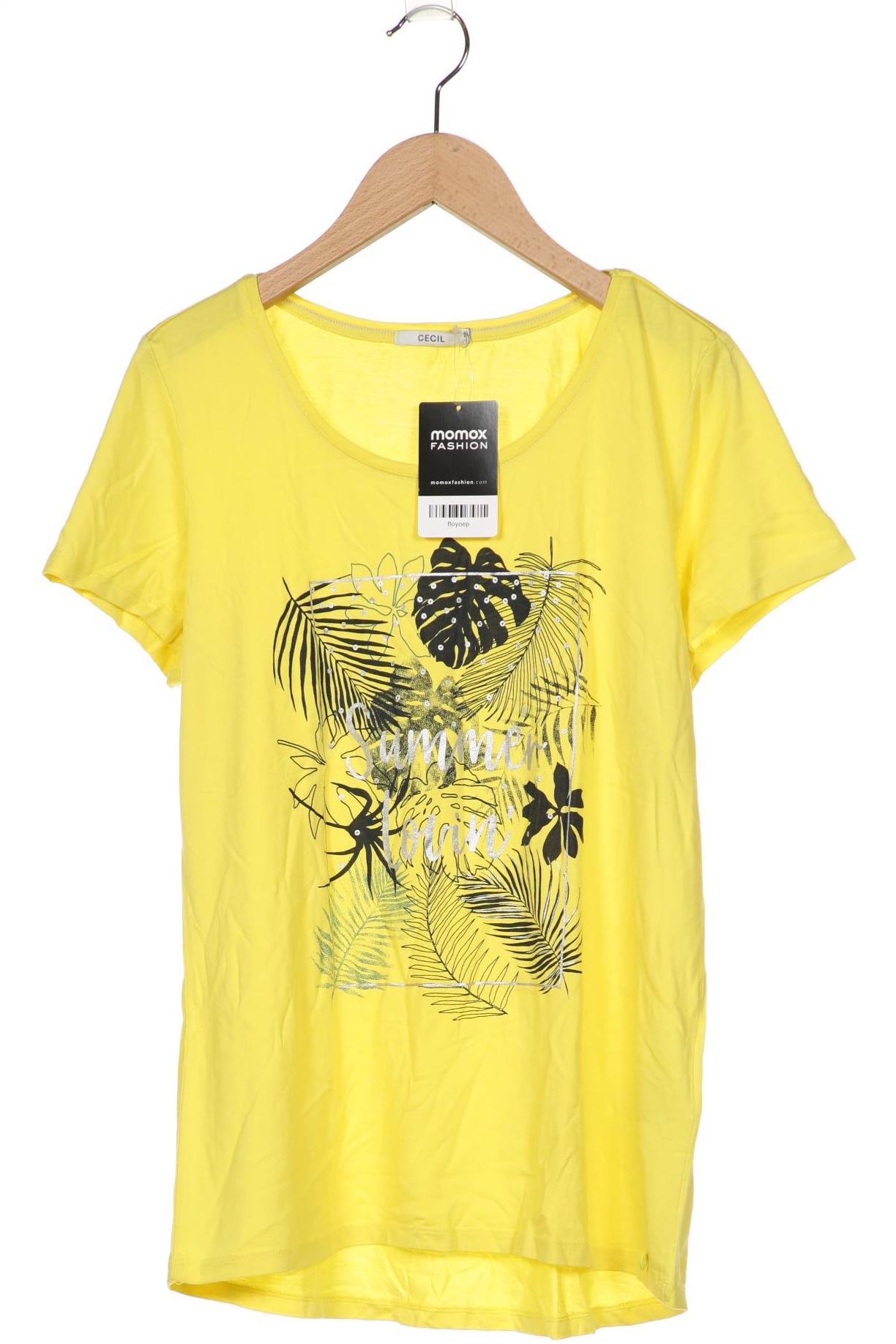 

CECIL Damen T-Shirt, gelb