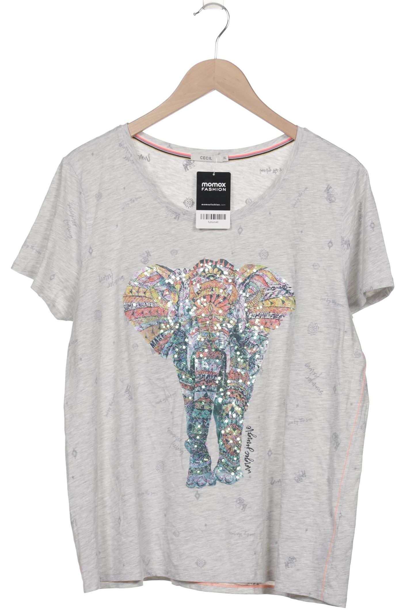 

Cecil Damen T-Shirt, grau, Gr. 44