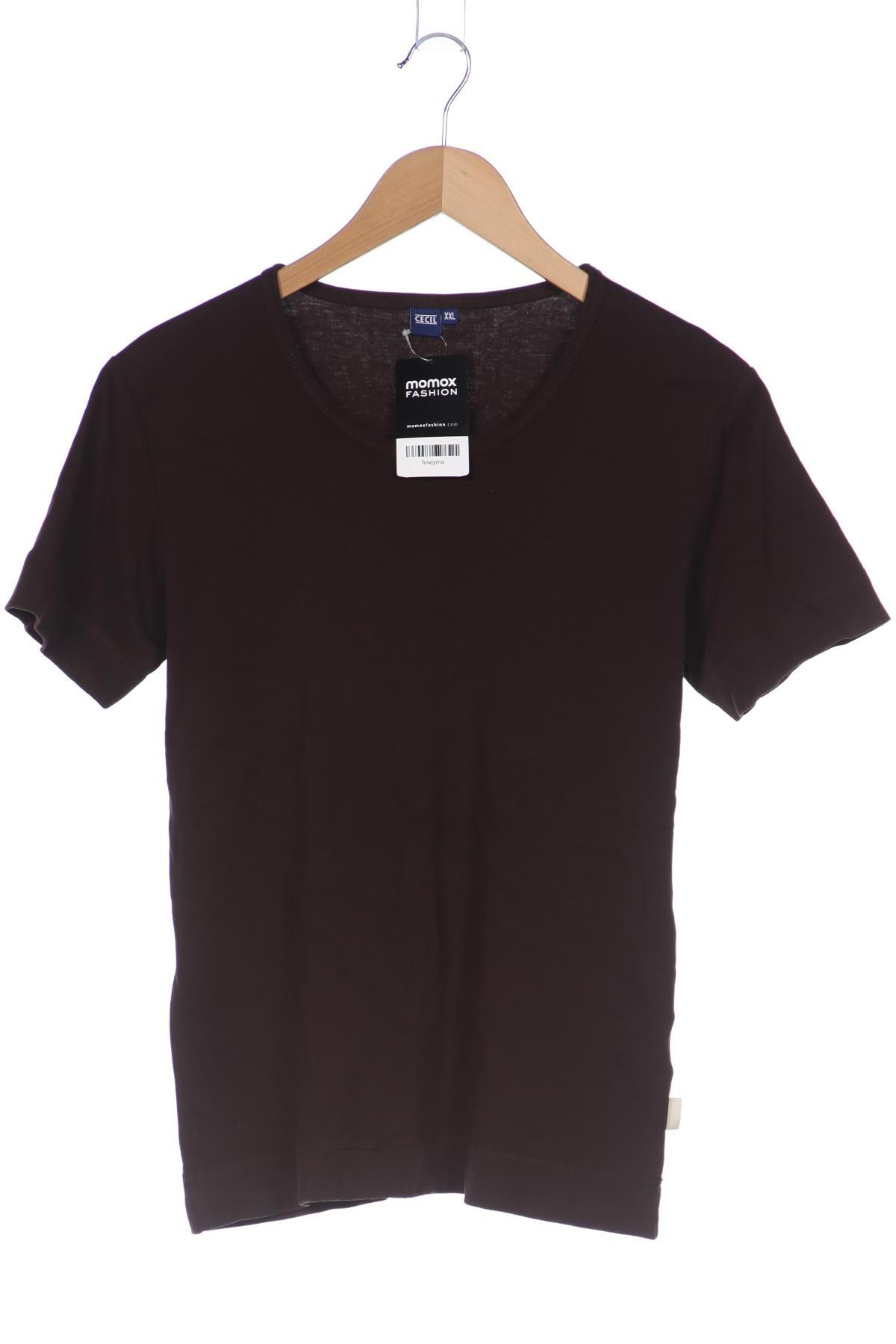 

Cecil Damen T-Shirt, braun, Gr. 46