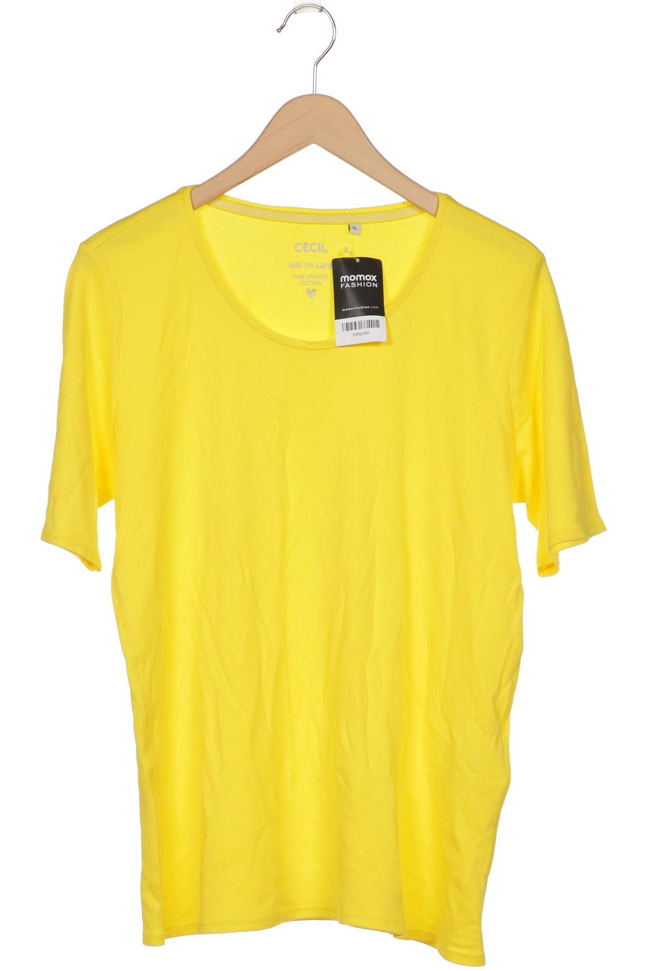 

CECIL Damen T-Shirt, gelb