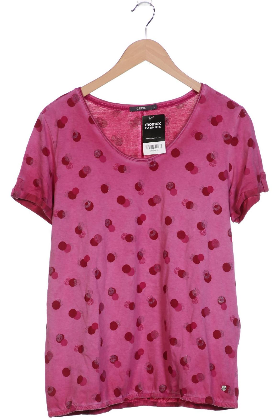 

Cecil Damen T-Shirt, bordeaux, Gr. 42