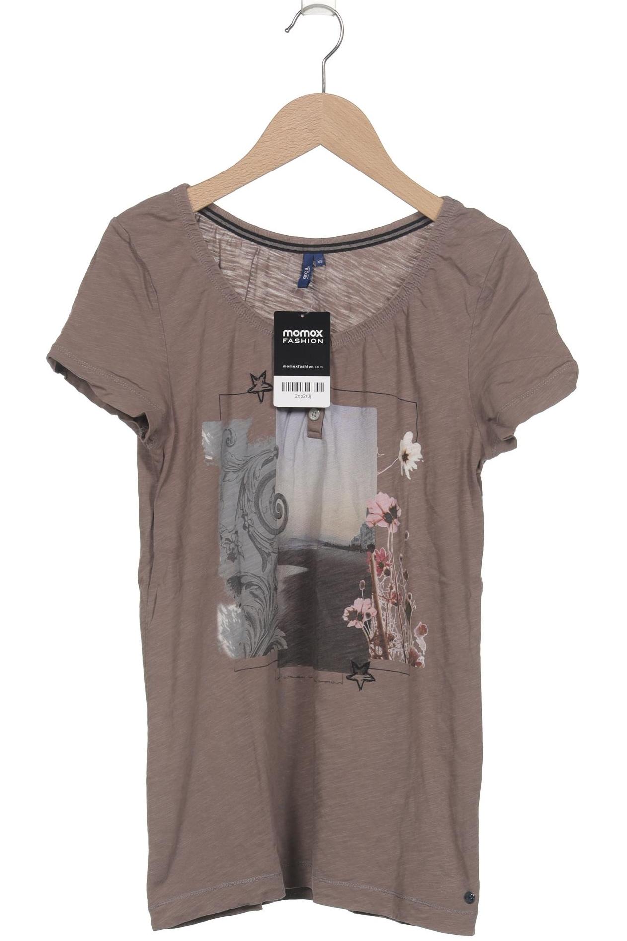 

Cecil Damen T-Shirt, beige, Gr. 34