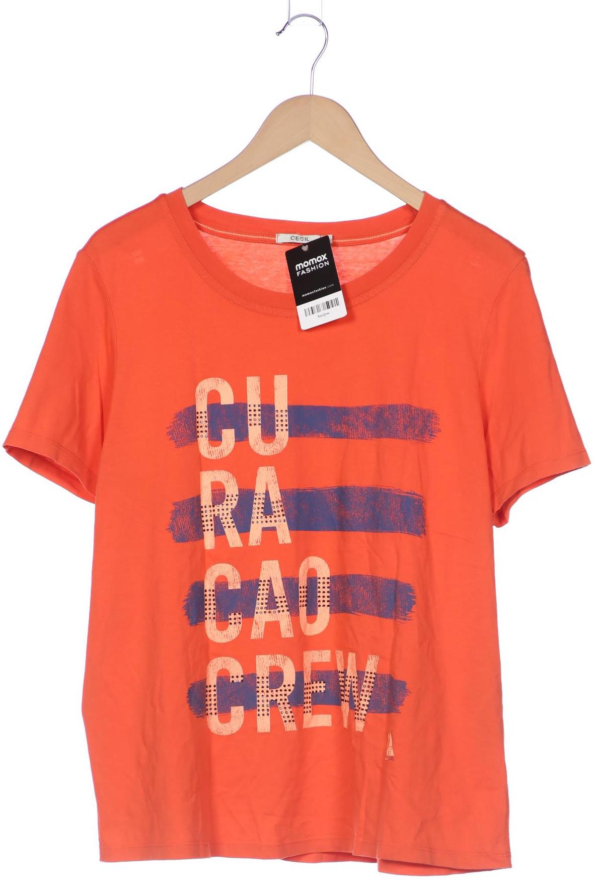 

CECIL Damen T-Shirt, orange