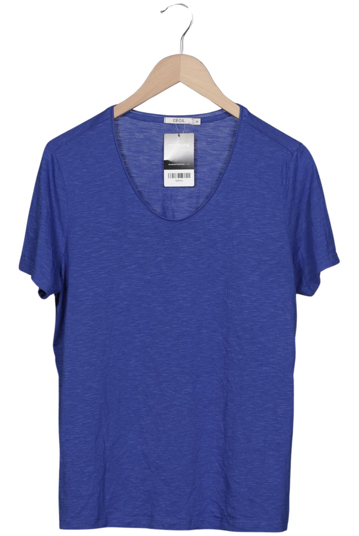 

Cecil Damen T-Shirt, blau, Gr. 38