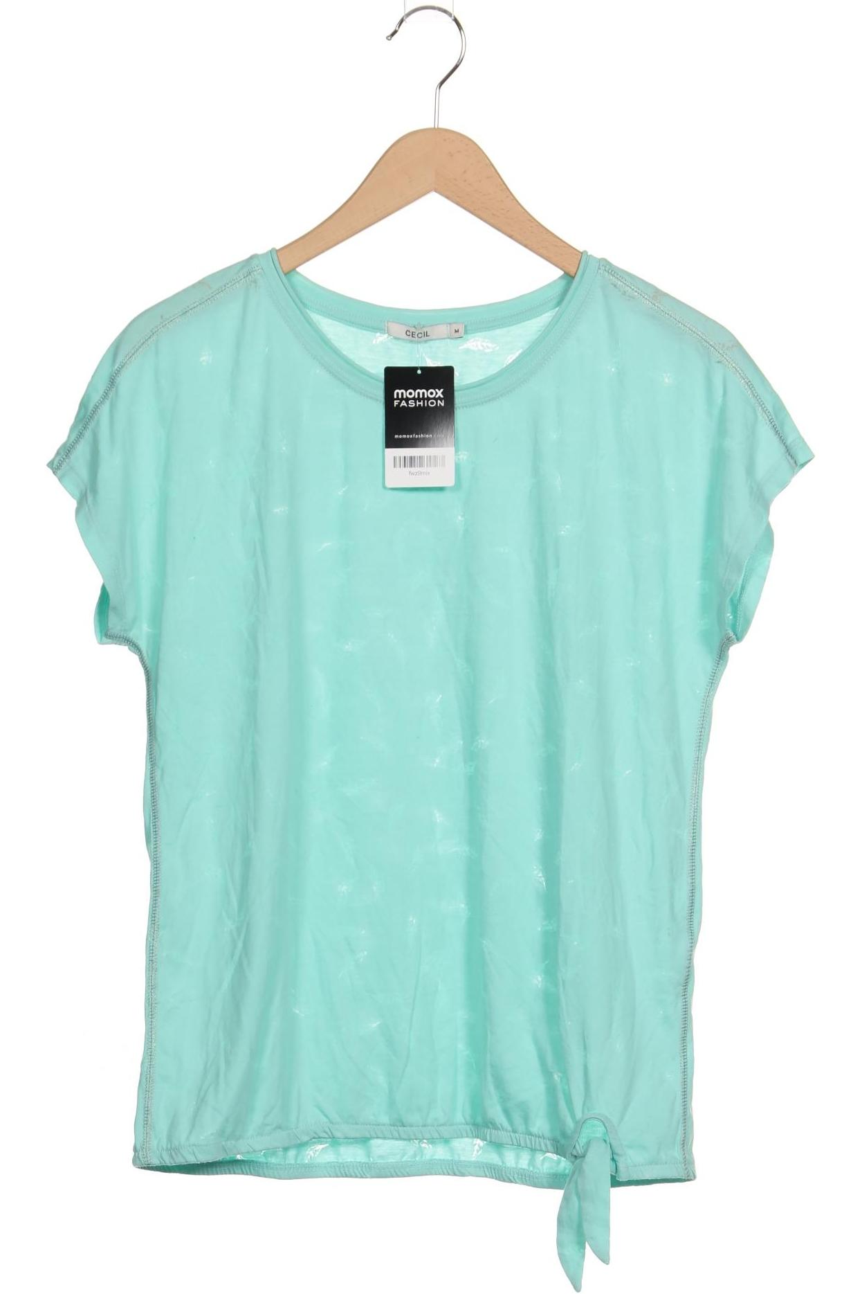 

Cecil Damen T-Shirt, hellgrün, Gr. 38