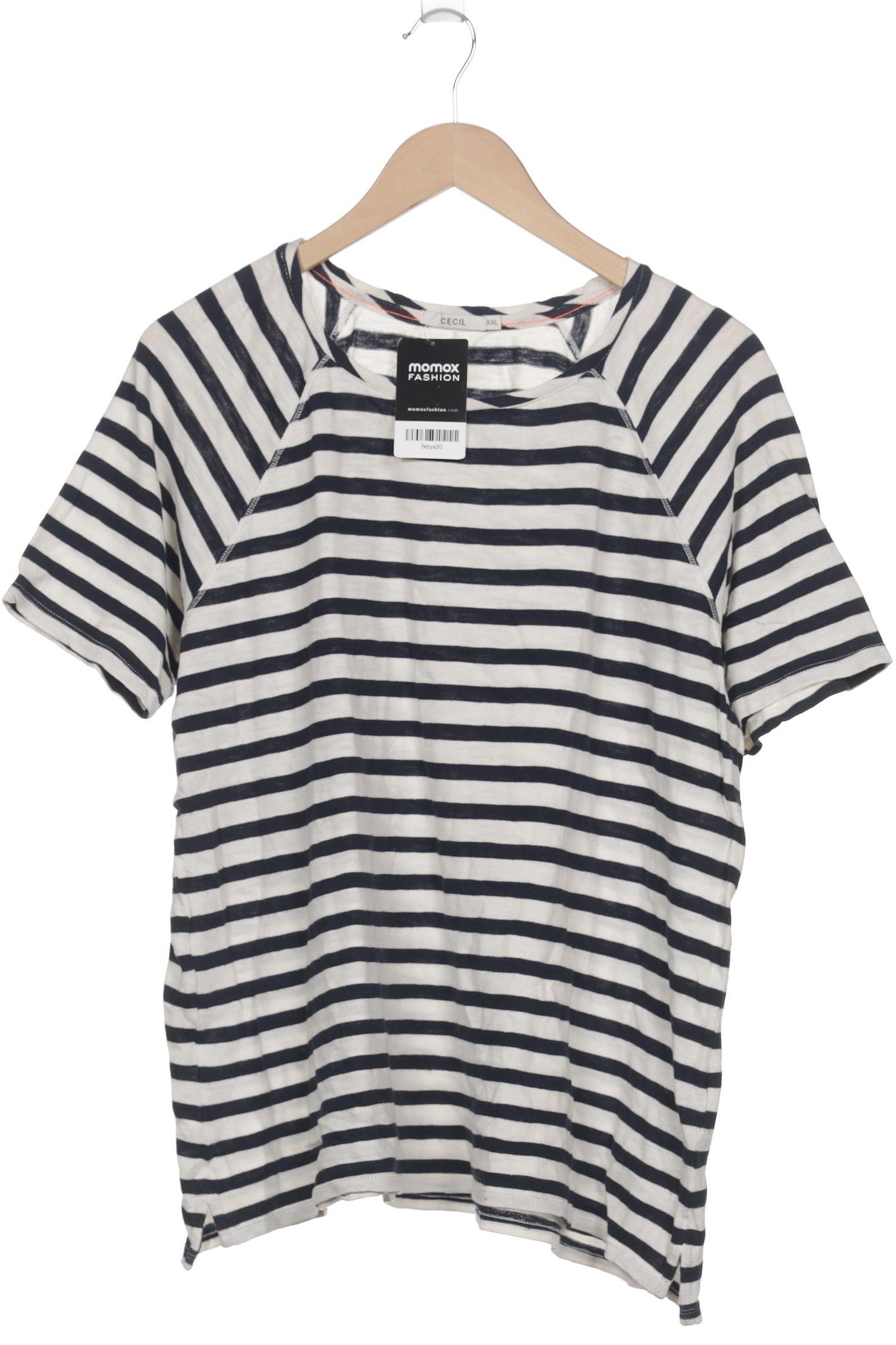 

Cecil Damen T-Shirt, weiß, Gr. 46