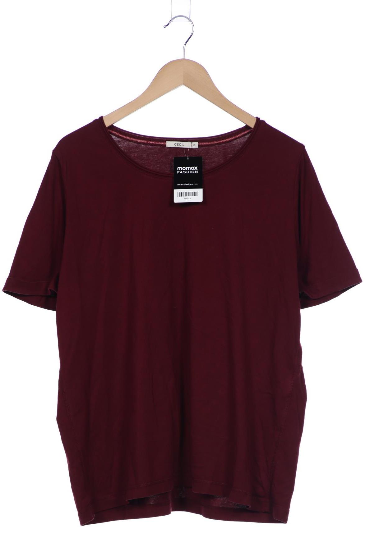 

Cecil Damen T-Shirt, bordeaux, Gr. 44