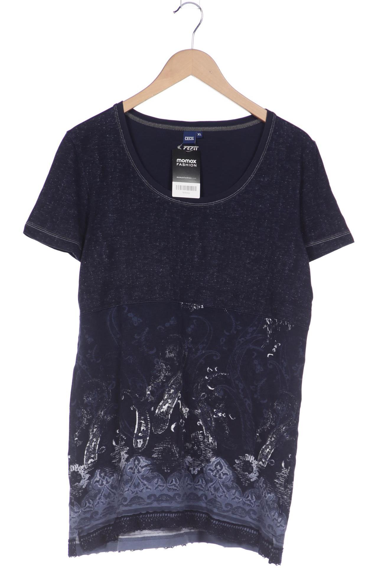 

Cecil Damen T-Shirt, marineblau, Gr. 44