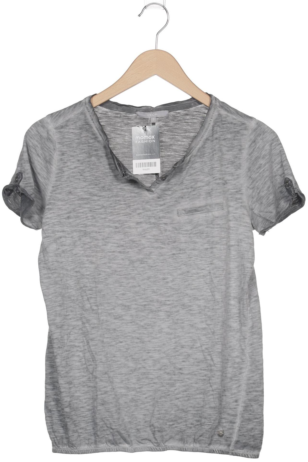 

Cecil Damen T-Shirt, grau, Gr. 36