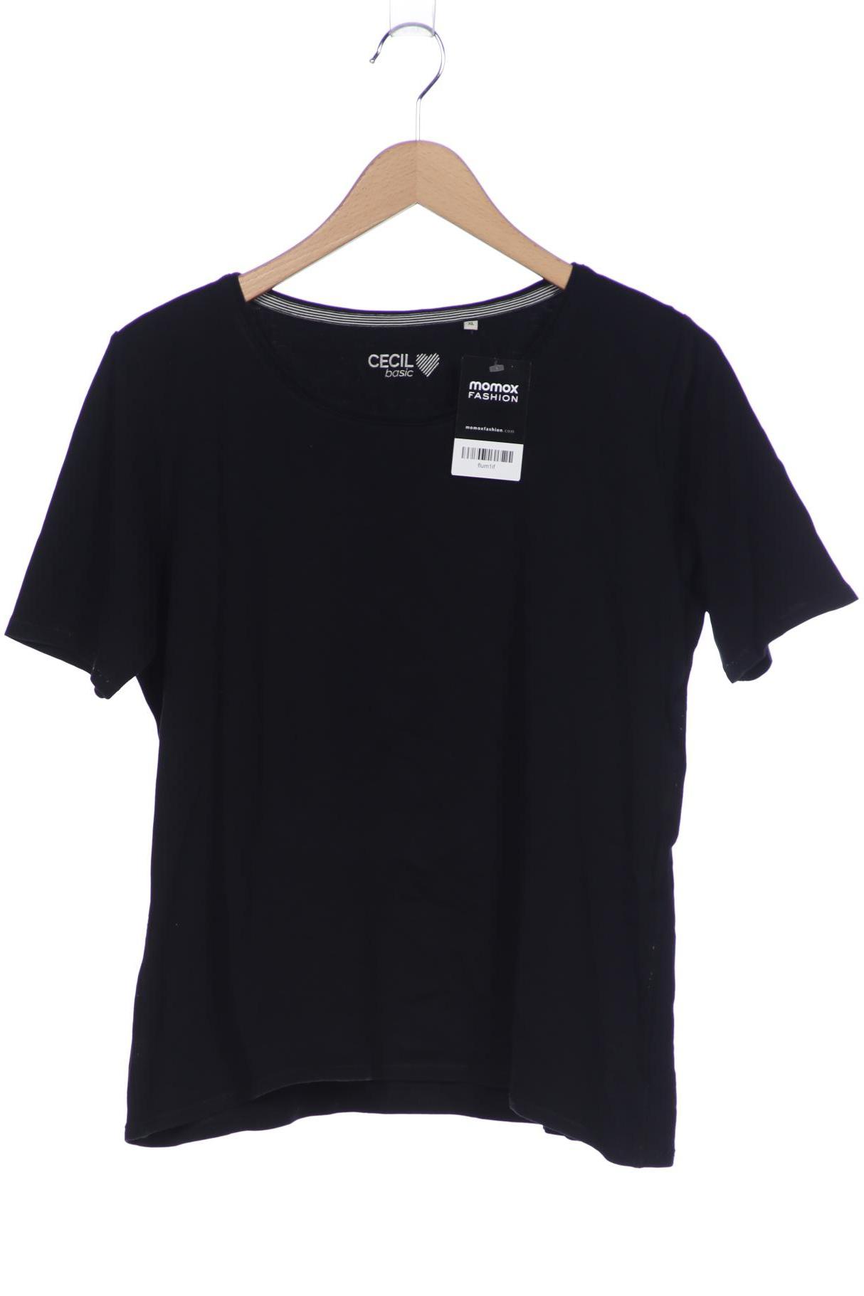 

Cecil Damen T-Shirt, schwarz, Gr. 44