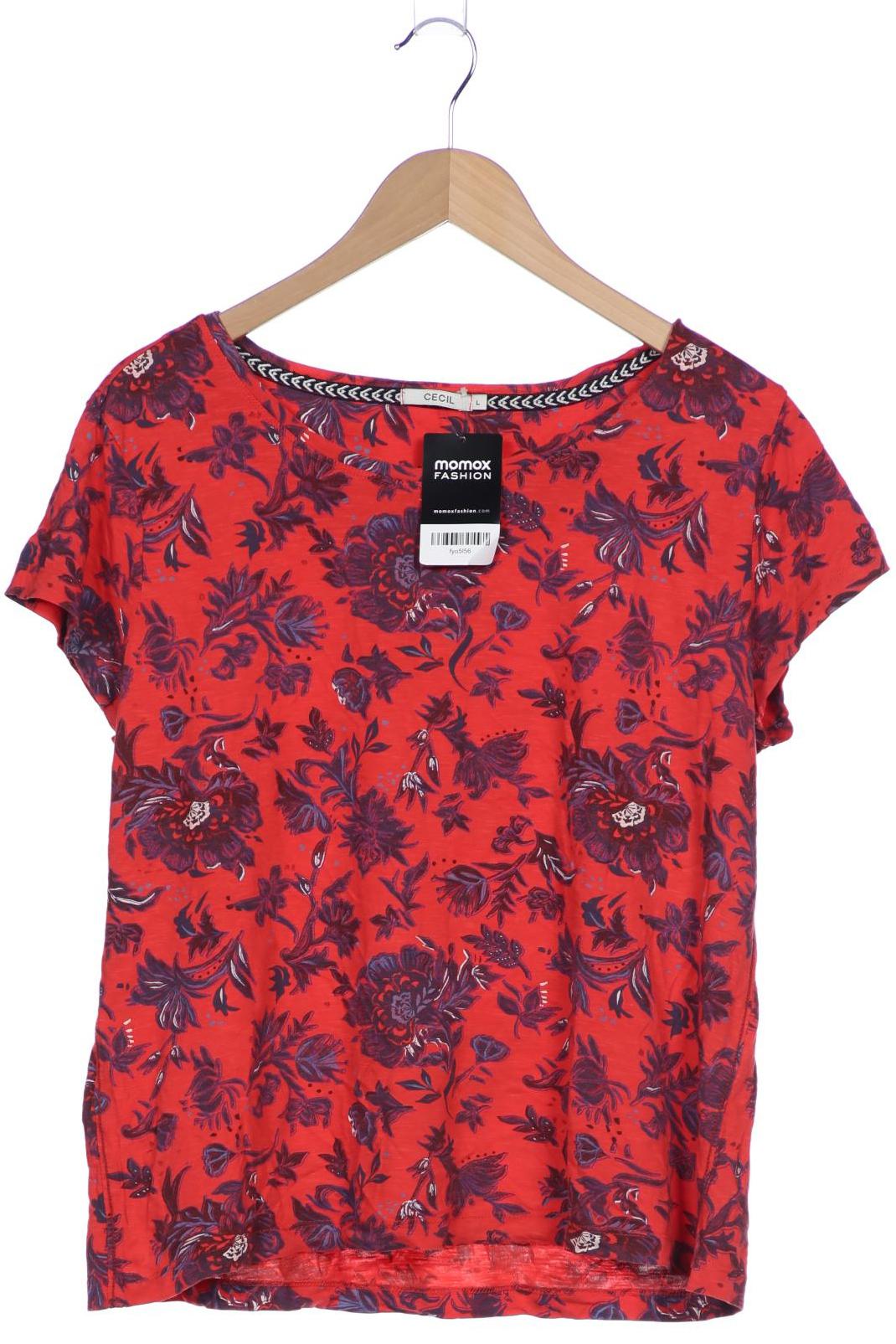 

Cecil Damen T-Shirt, rot, Gr. 42