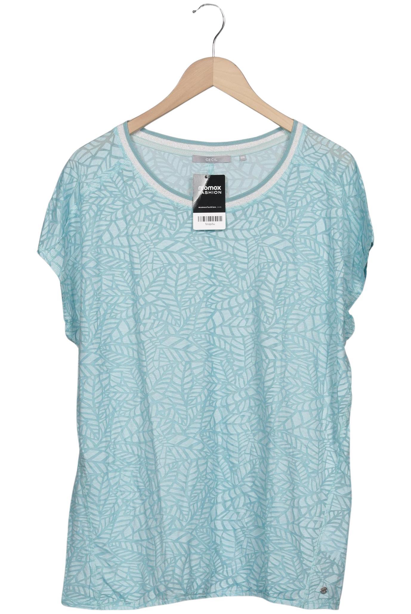 

Cecil Damen T-Shirt, türkis, Gr. 46