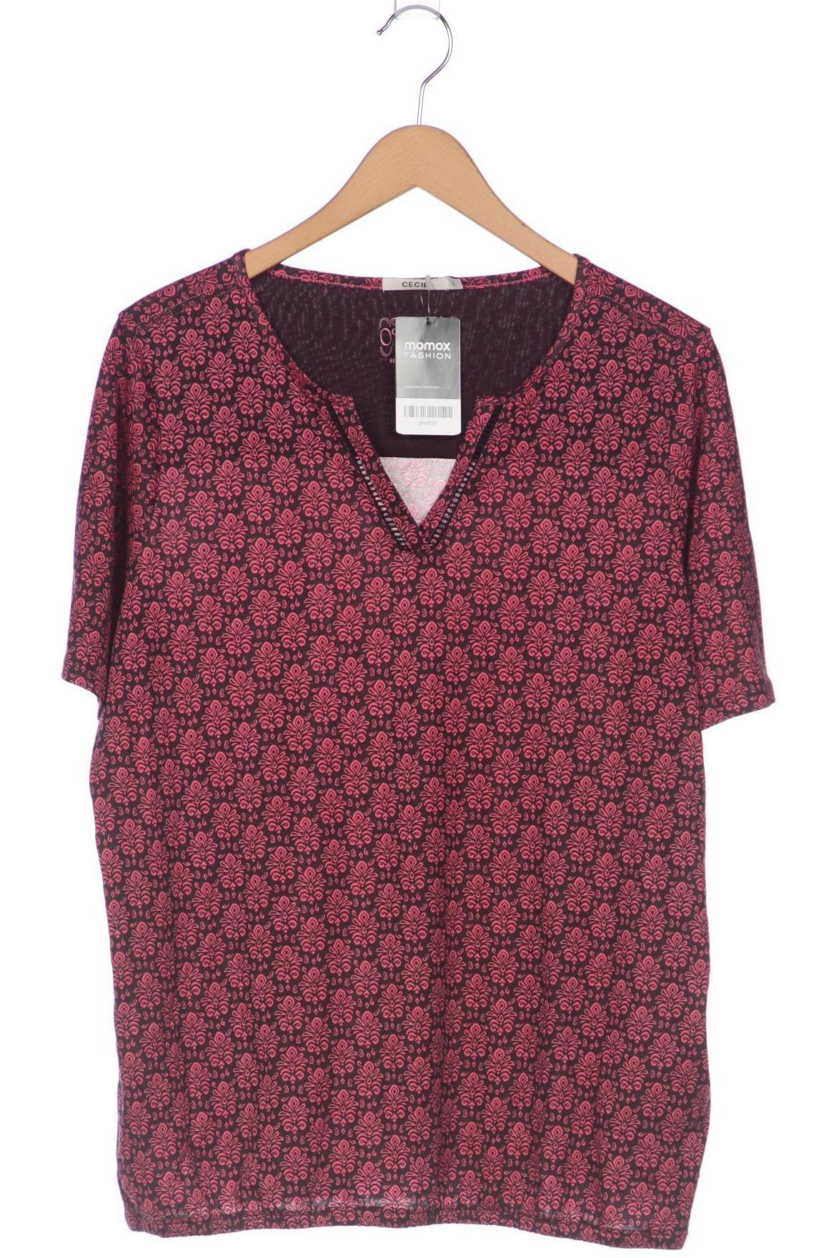

Cecil Damen T-Shirt, bordeaux, Gr. 42