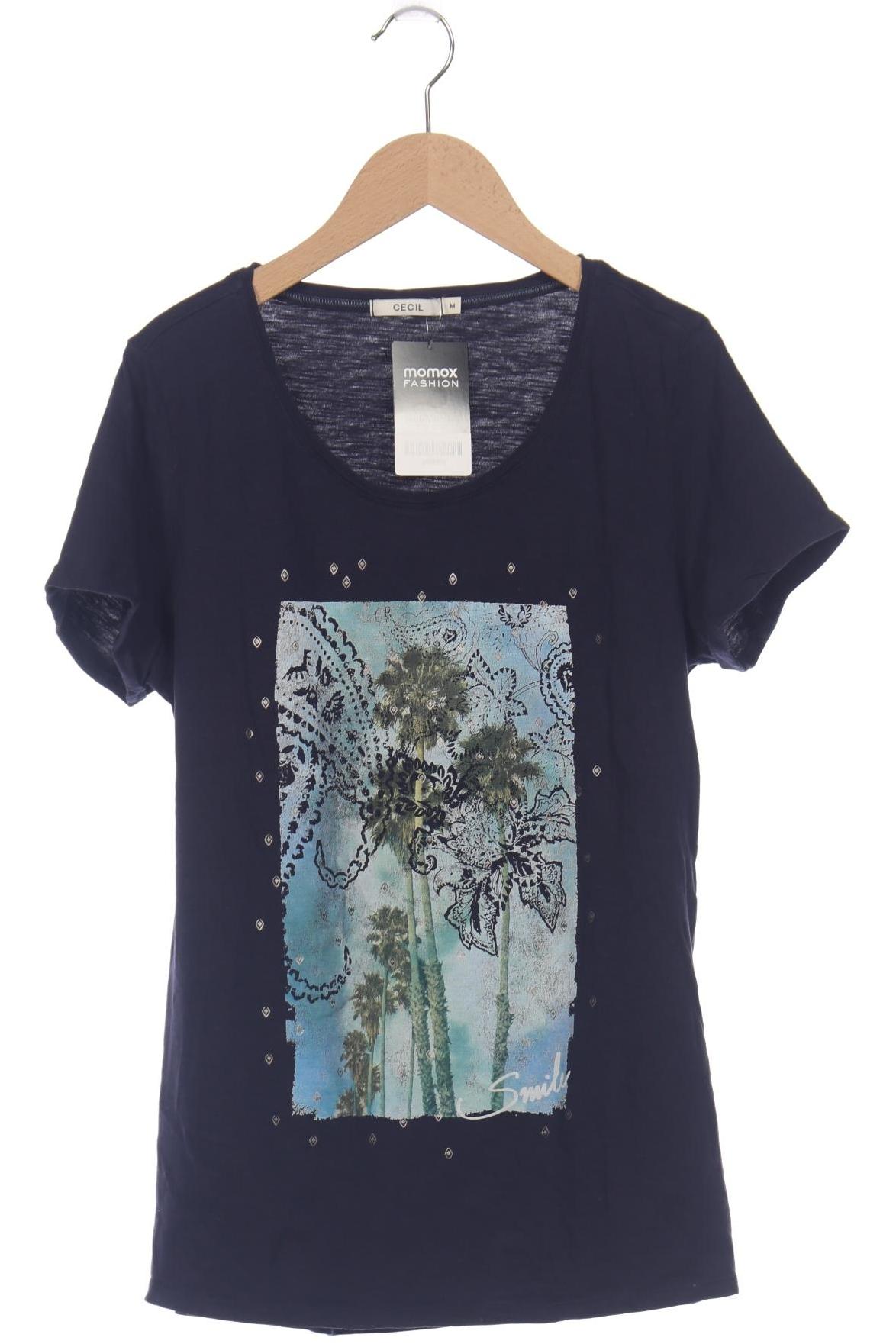 

Cecil Damen T-Shirt, marineblau, Gr. 38