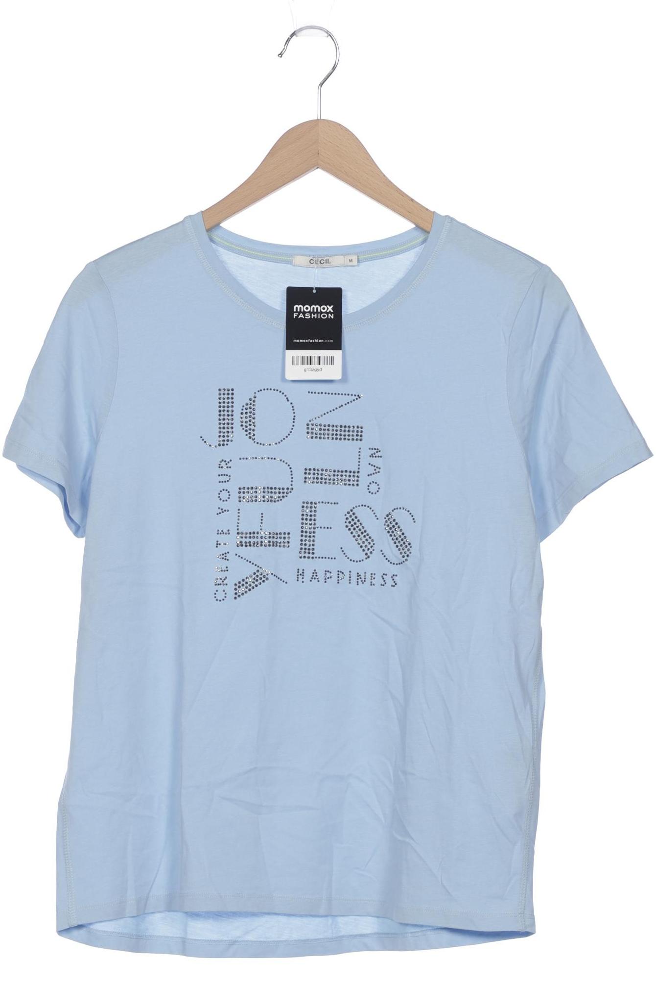 

Cecil Damen T-Shirt, hellblau, Gr. 38