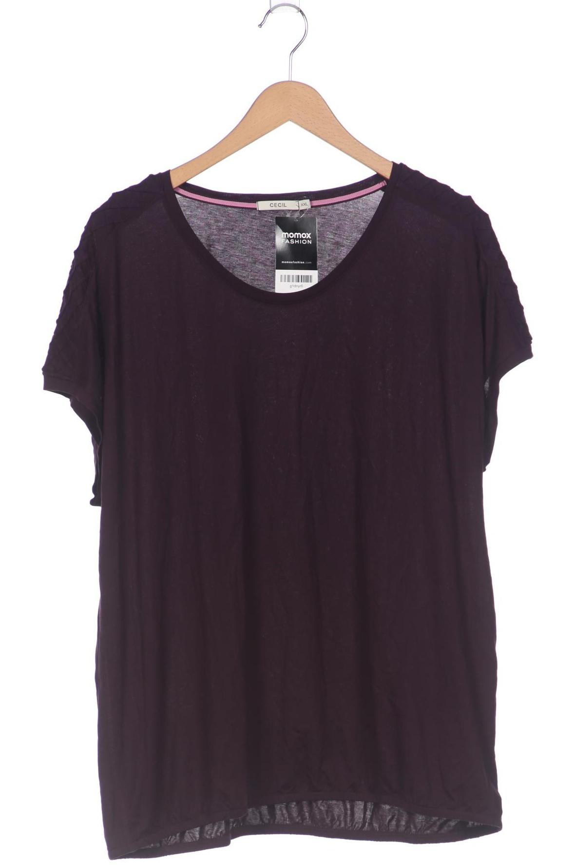 

Cecil Damen T-Shirt, bordeaux, Gr. 46