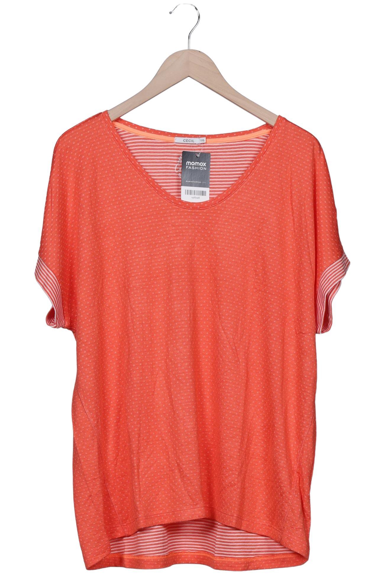 

Cecil Damen T-Shirt, orange, Gr. 46