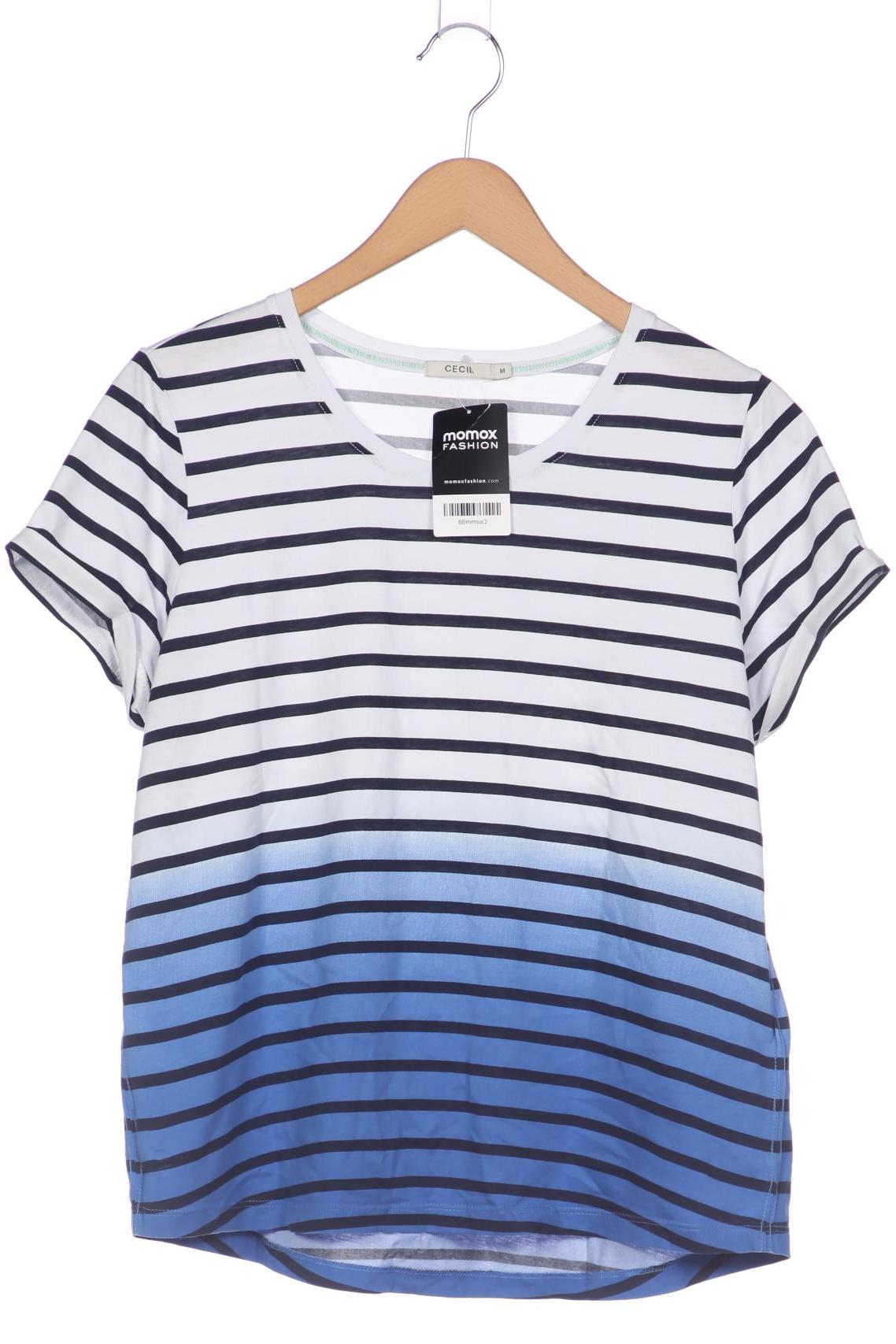 

Cecil Damen T-Shirt, blau, Gr. 38