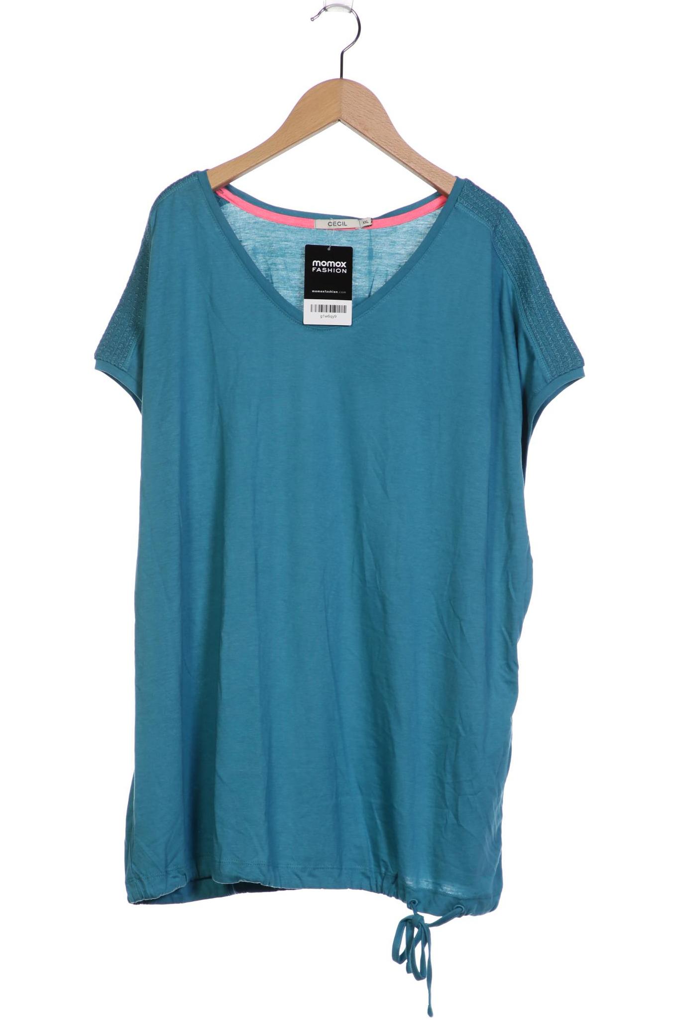 

Cecil Damen T-Shirt, türkis, Gr. 46