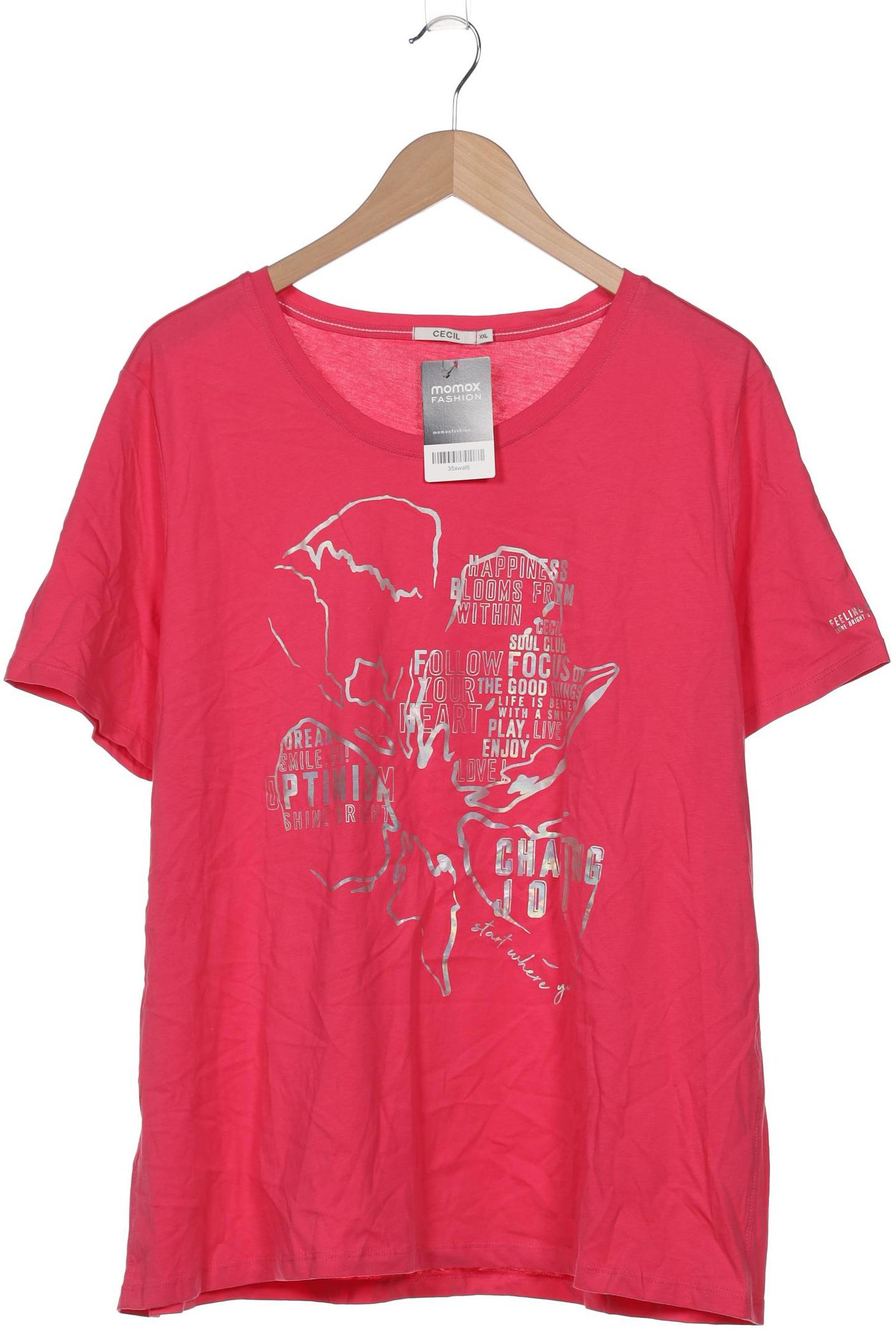 

Cecil Damen T-Shirt, pink, Gr. 46