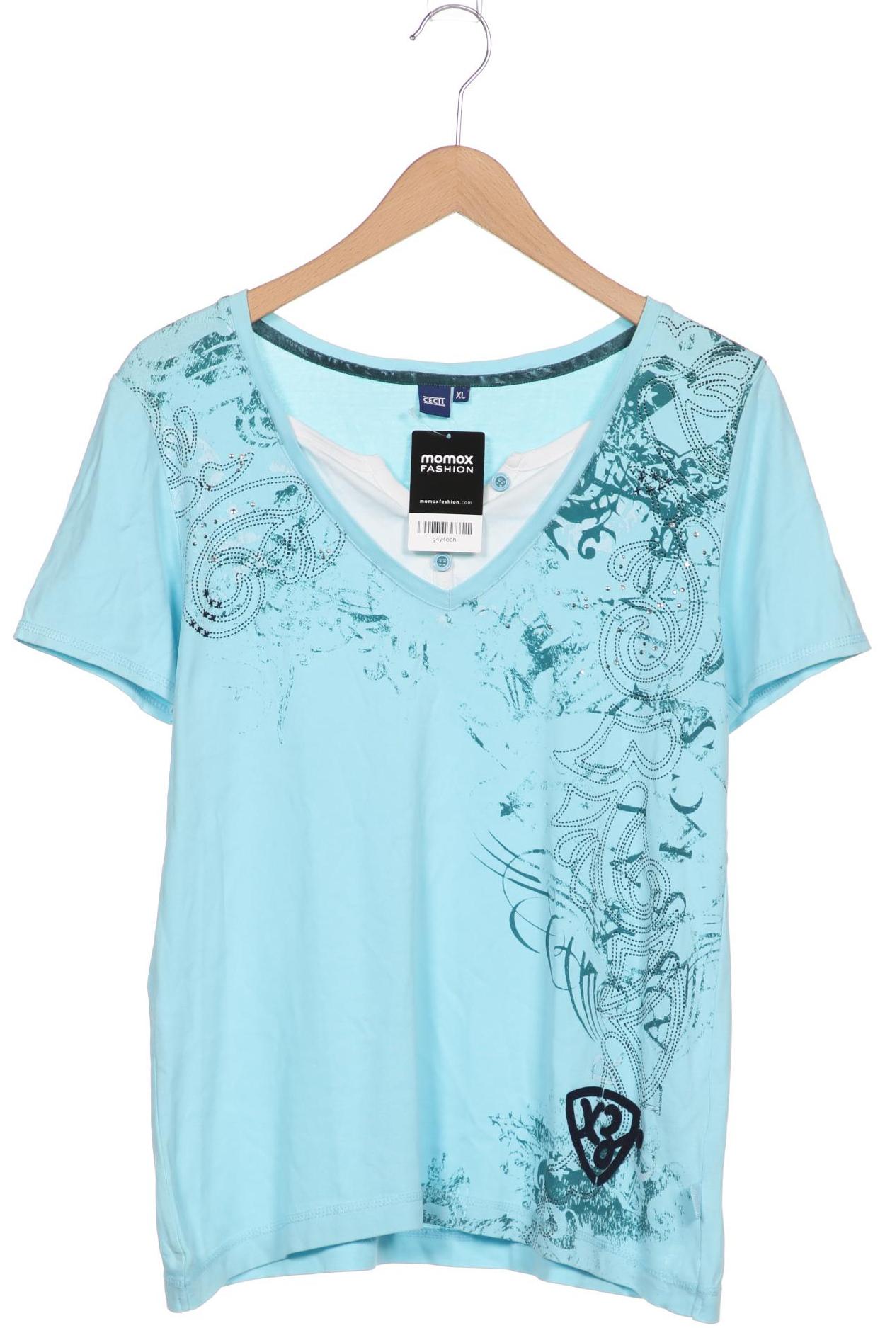 

CECIL Damen T-Shirt, hellblau