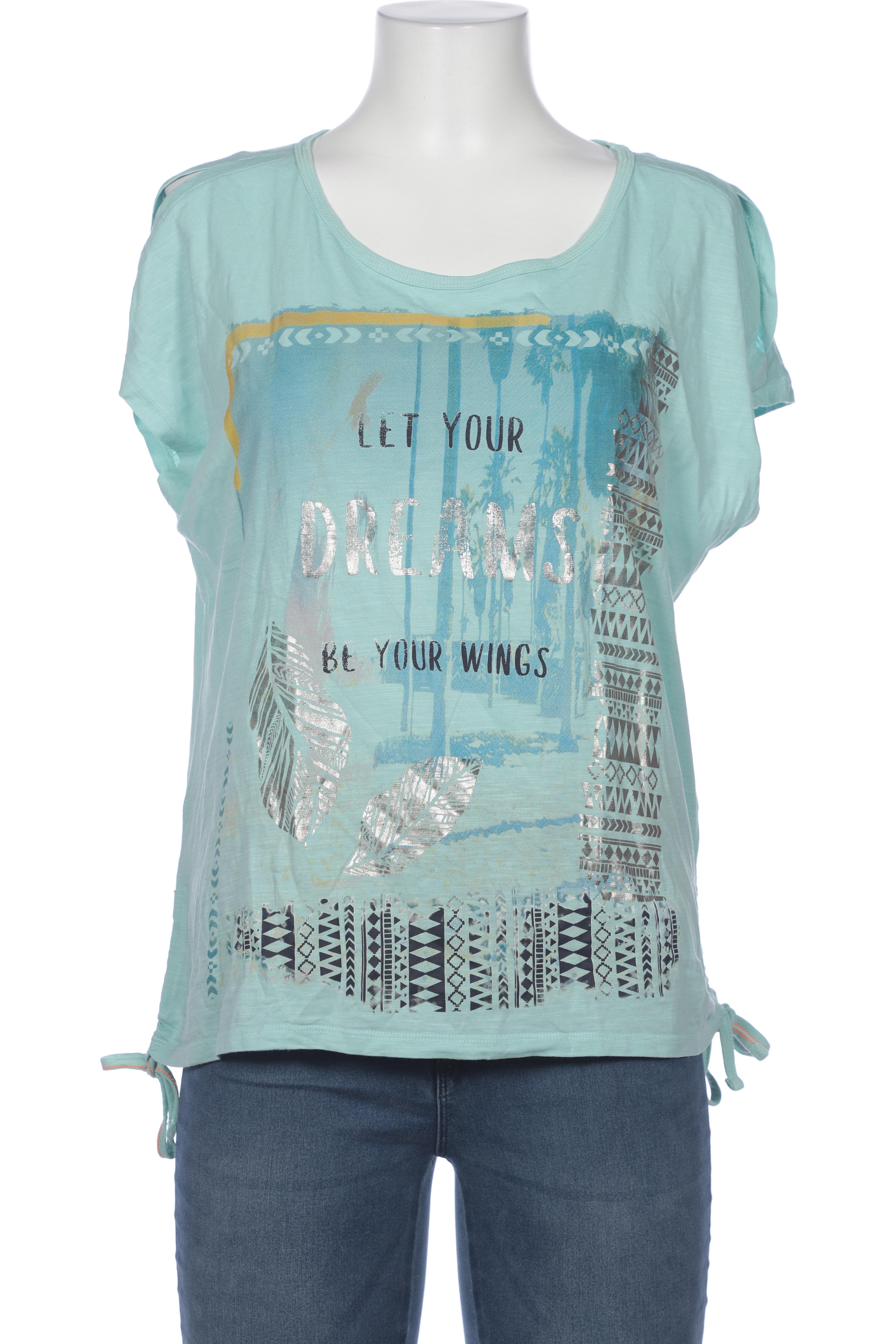 

Cecil Damen T-Shirt, türkis, Gr. 42