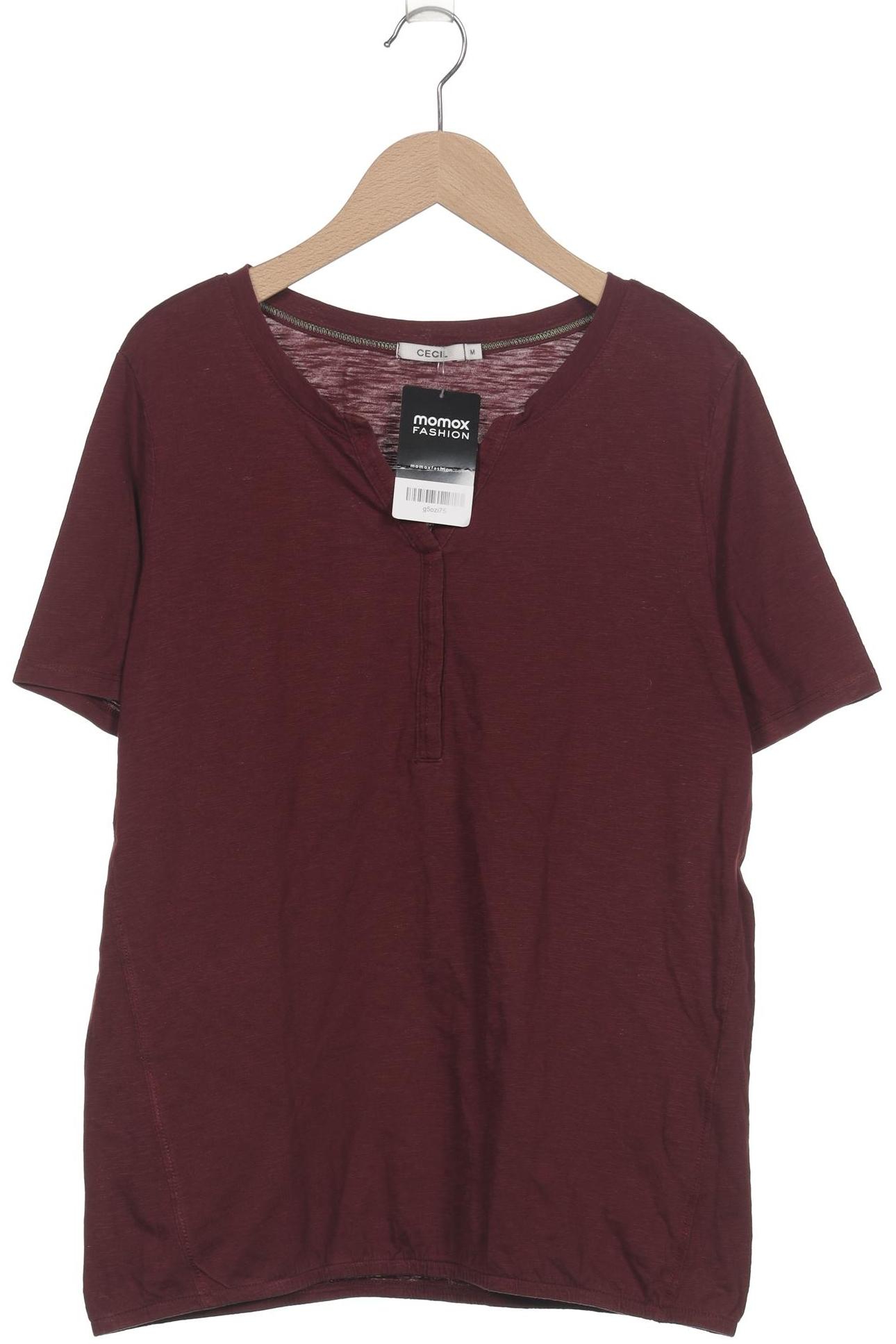 

Cecil Damen T-Shirt, bordeaux, Gr. 38