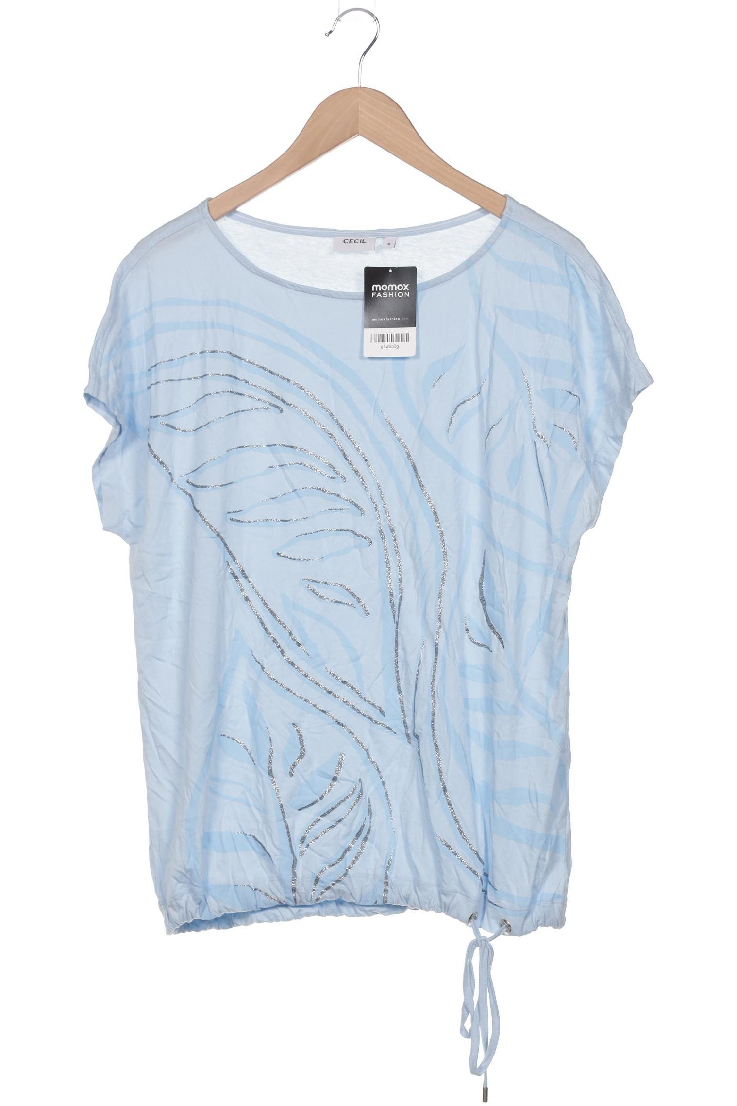 

Cecil Damen T-Shirt, hellblau, Gr. 38