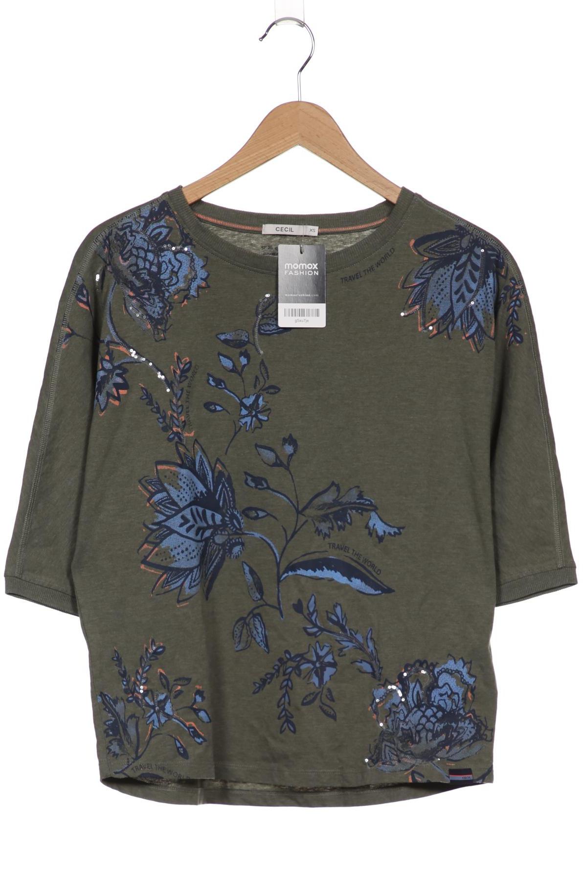 

CECIL Damen T-Shirt, grün