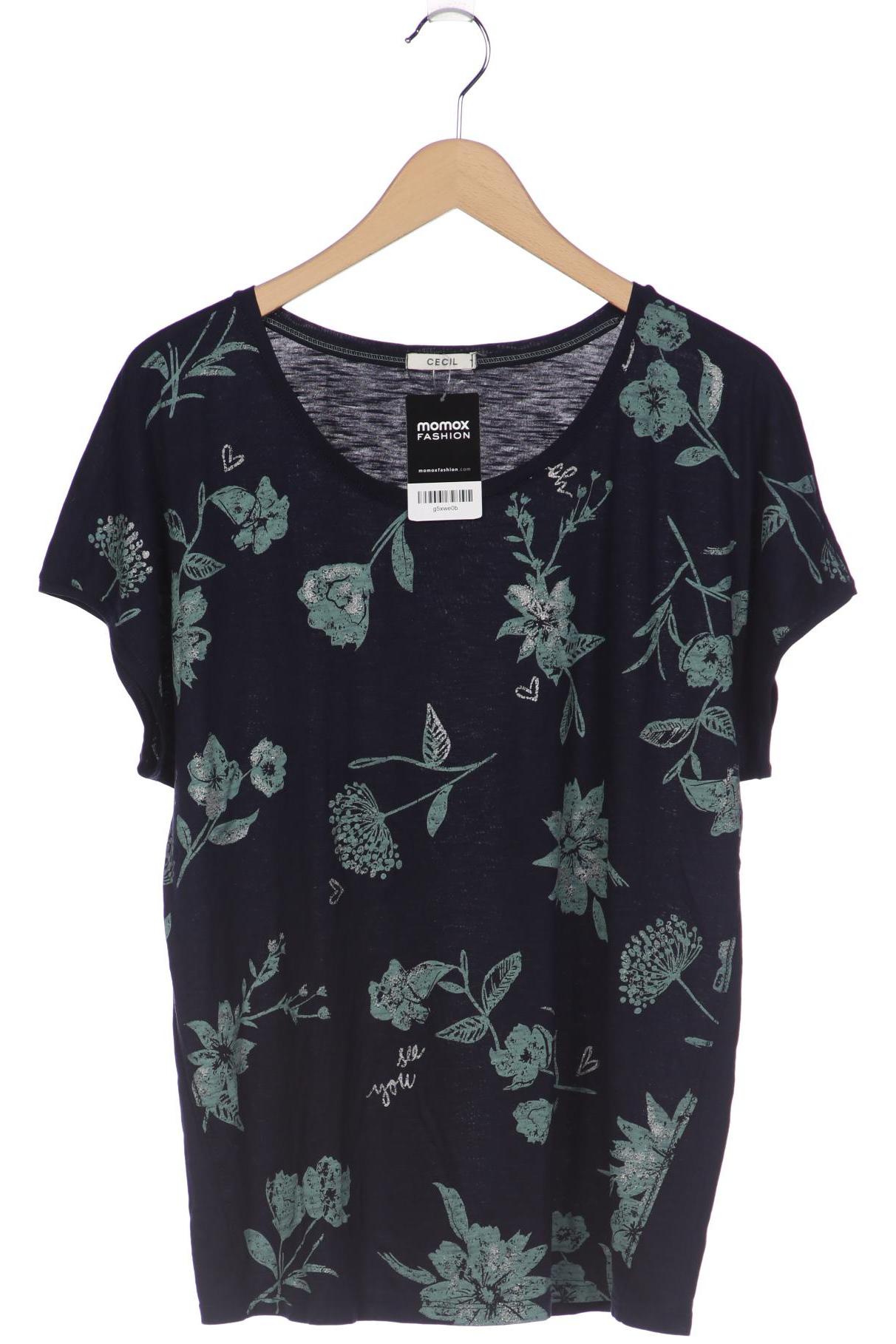 

Cecil Damen T-Shirt, marineblau, Gr. 46