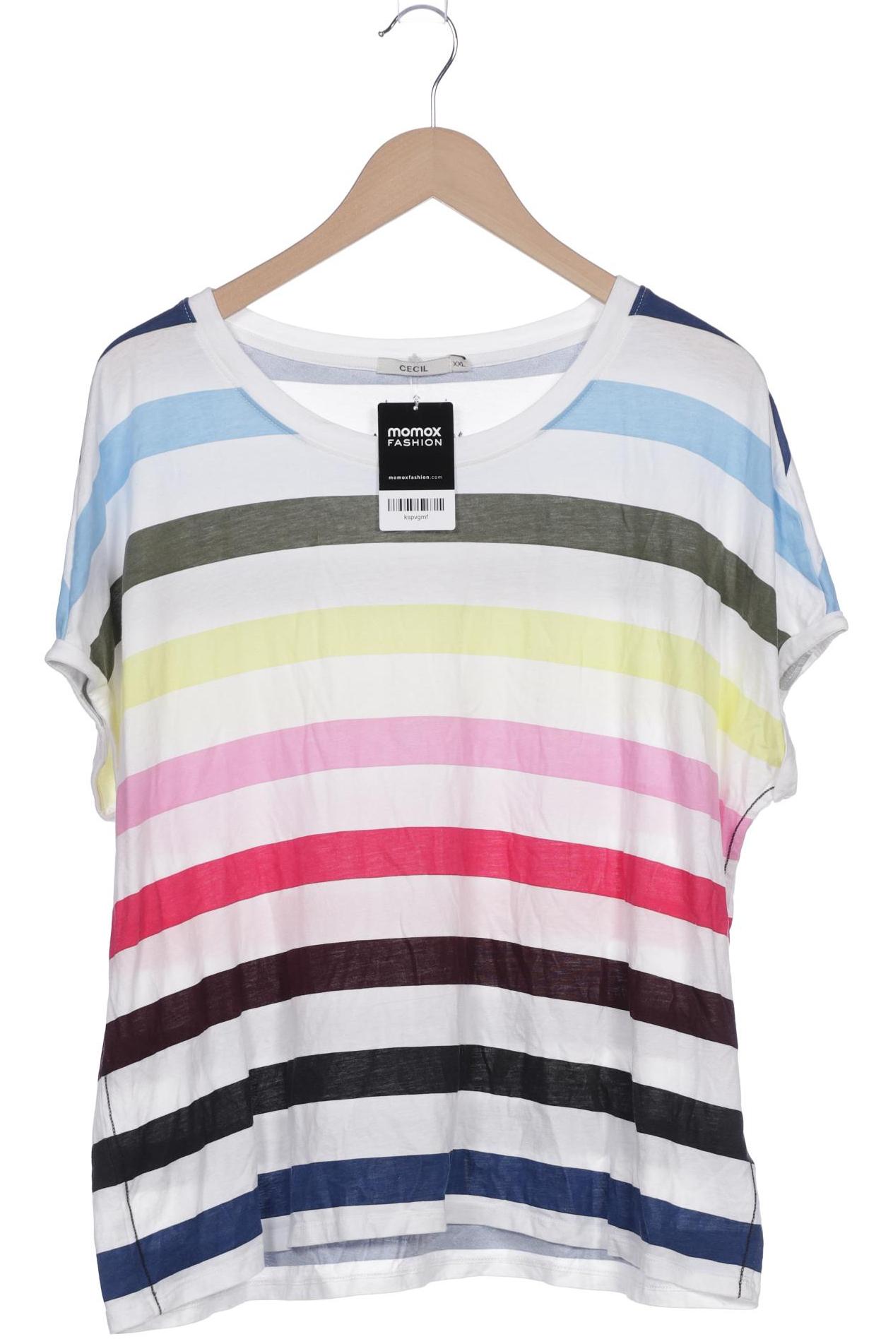 

CECIL Damen T-Shirt, weiß