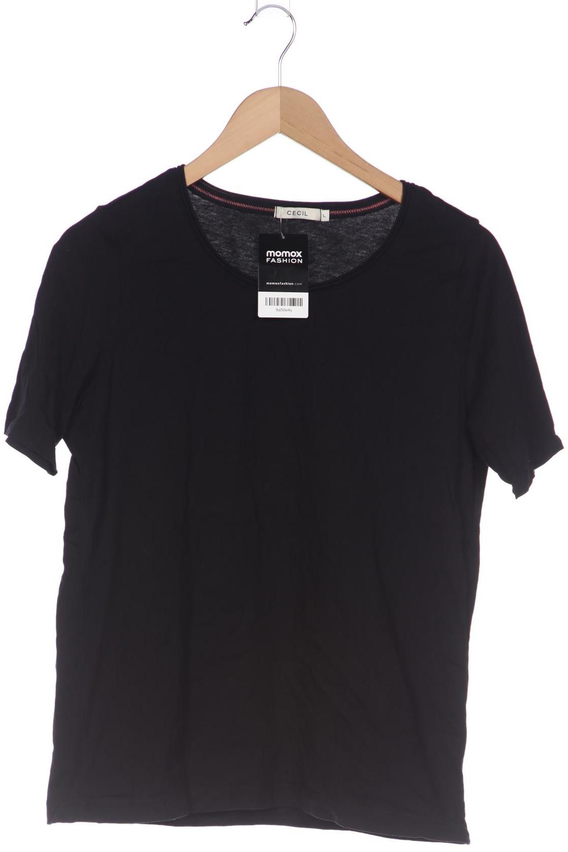 

Cecil Damen T-Shirt, schwarz, Gr. 42