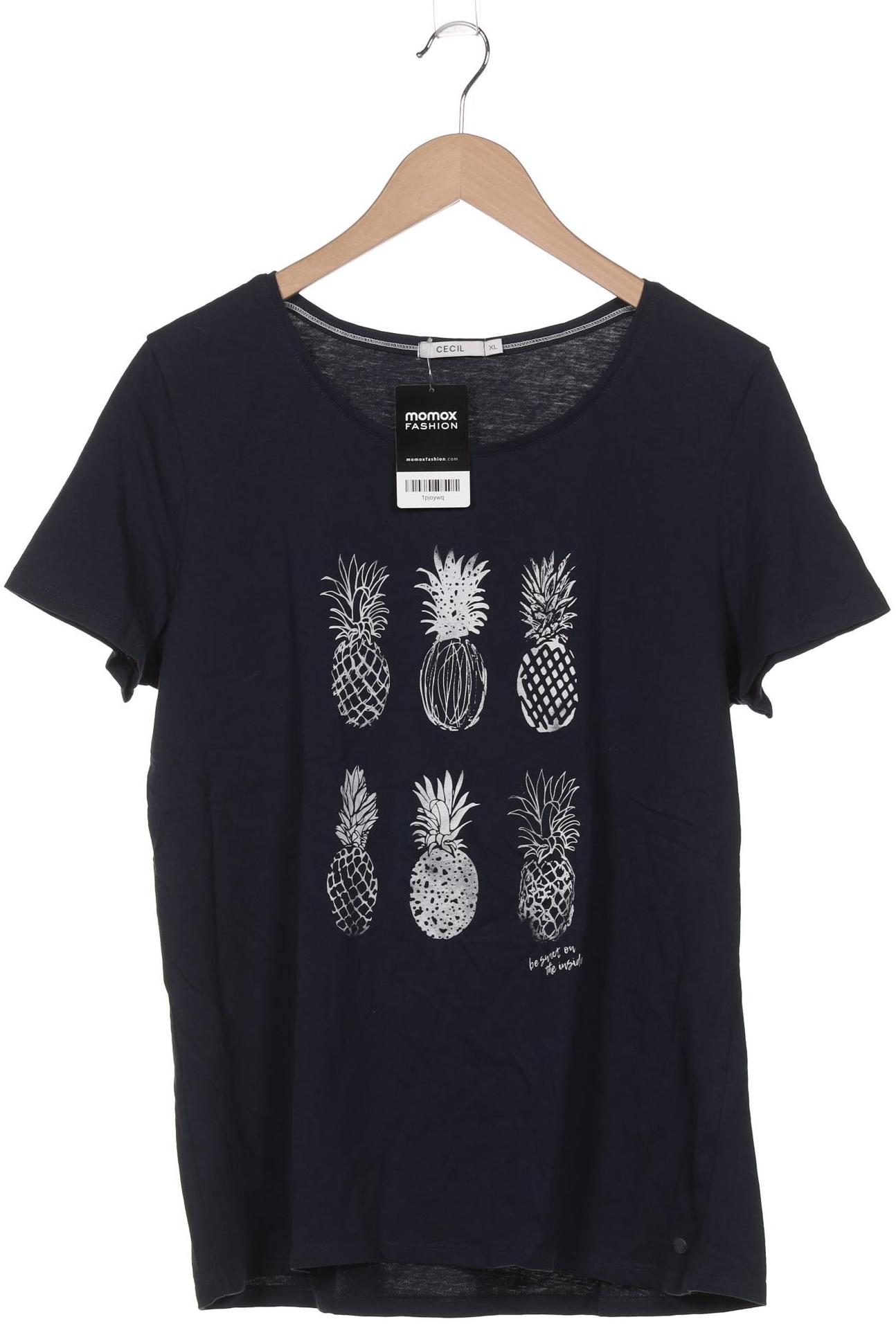 

Cecil Damen T-Shirt, marineblau, Gr. 44