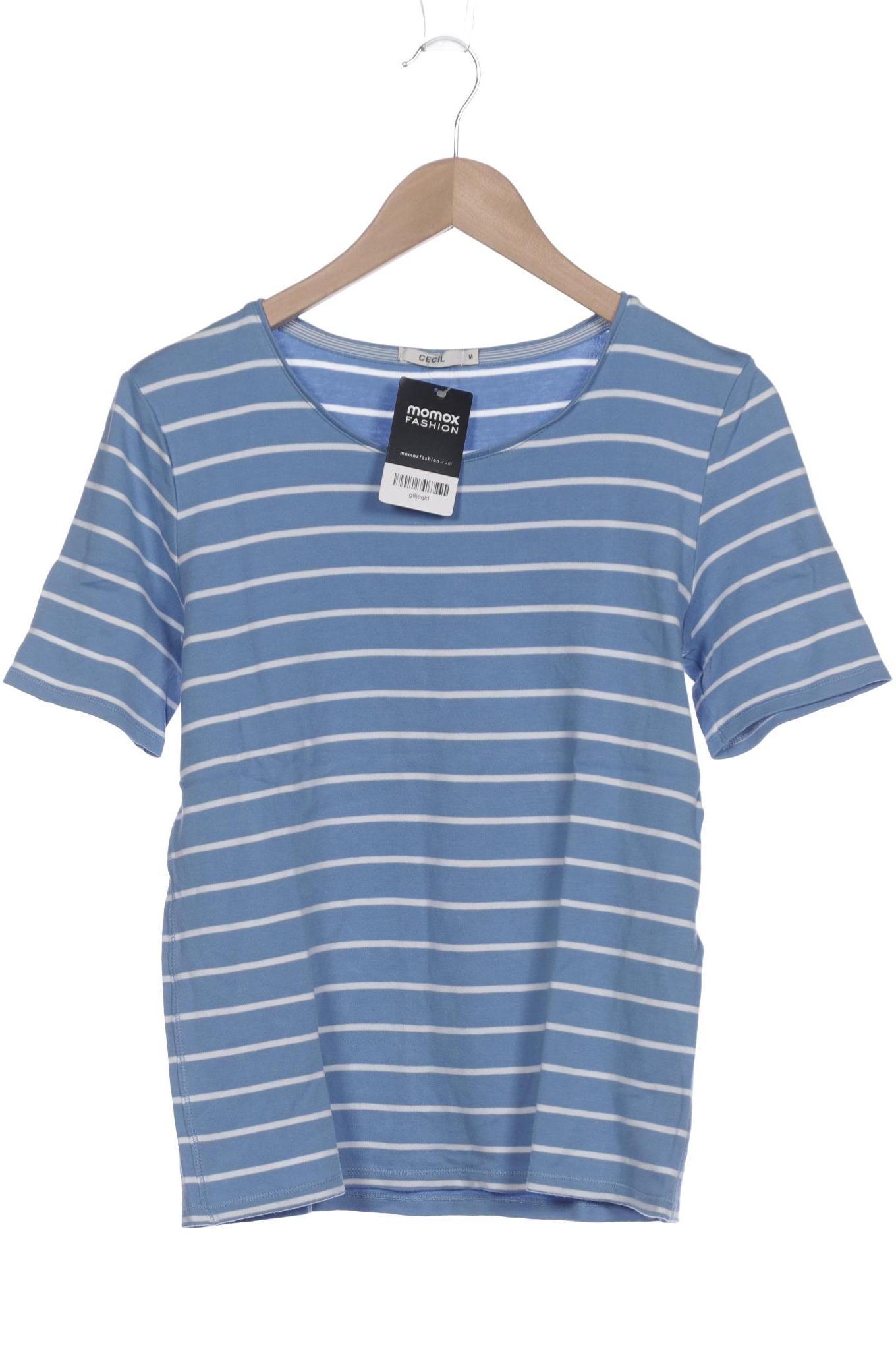 

Cecil Damen T-Shirt, blau, Gr. 38
