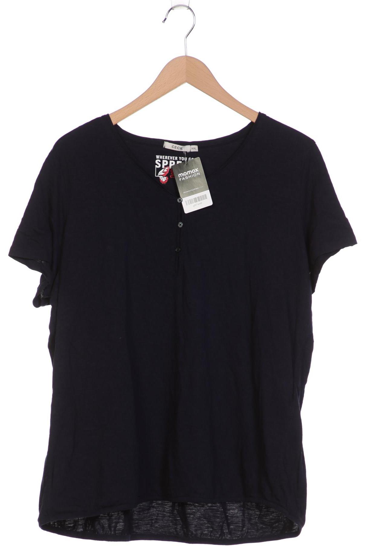 

Cecil Damen T-Shirt, marineblau, Gr. 46