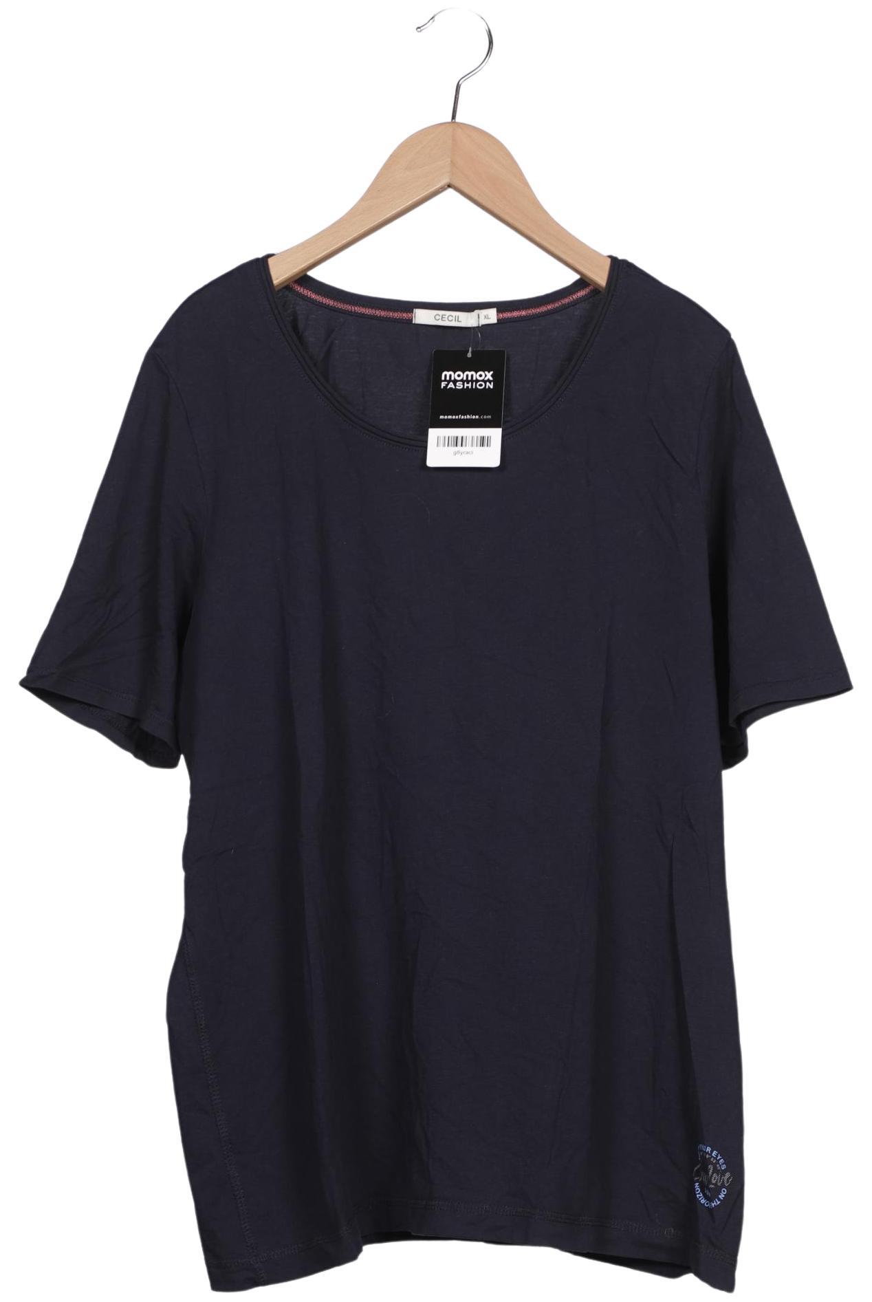 

Cecil Damen T-Shirt, marineblau, Gr. 44