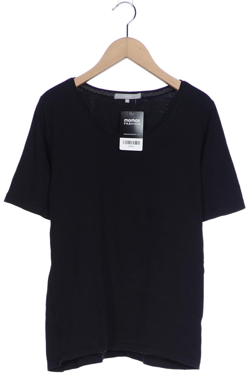 

Cecil Damen T-Shirt, schwarz, Gr. 38