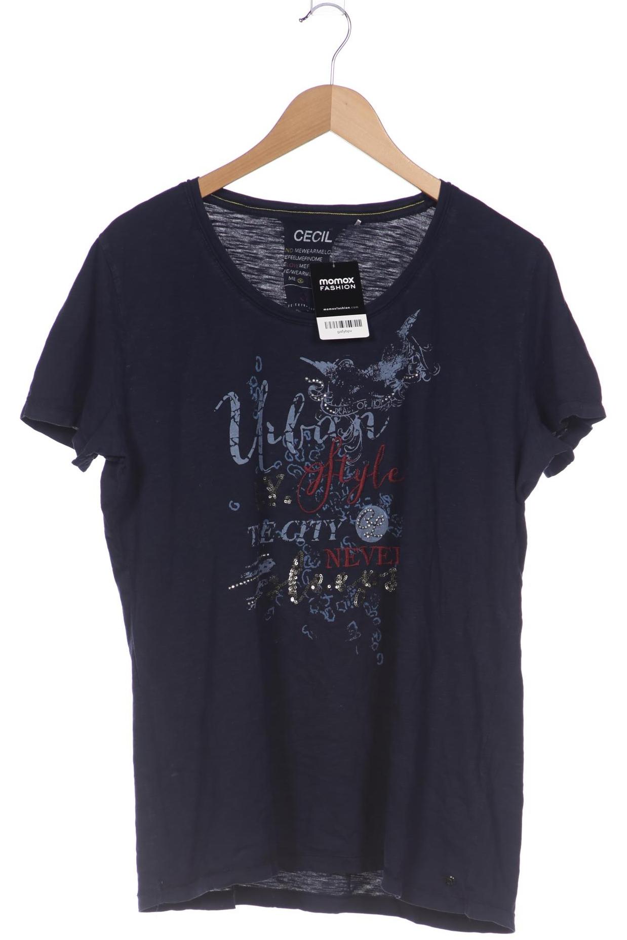 

Cecil Damen T-Shirt, marineblau, Gr. 44