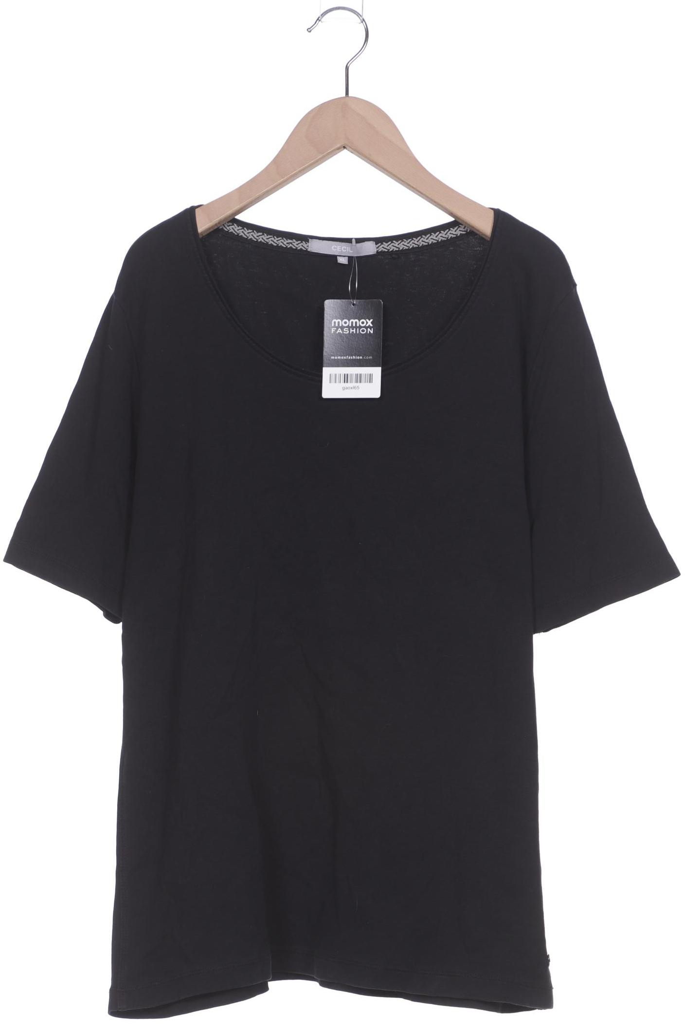 

CECIL Damen T-Shirt, schwarz