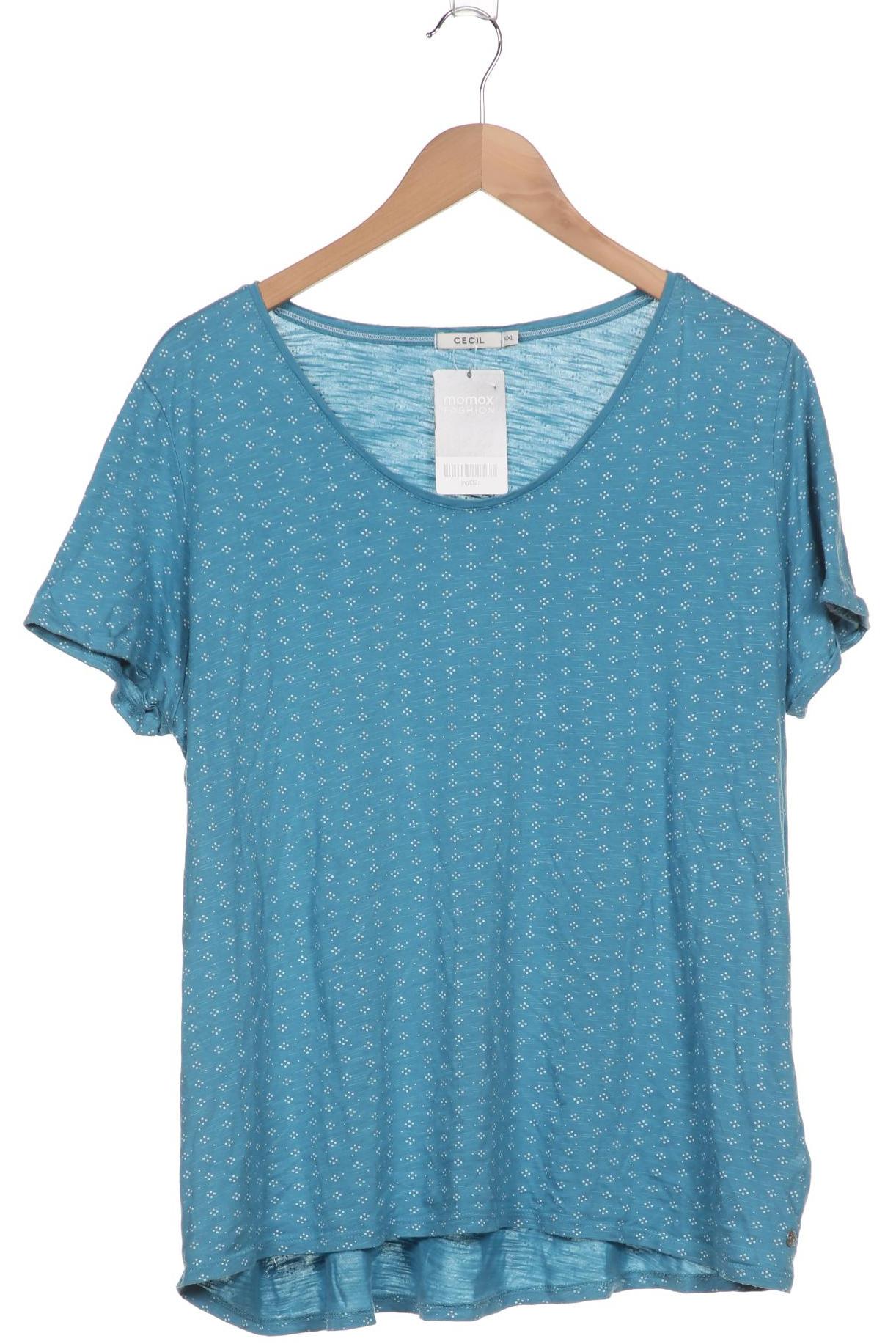

CECIL Damen T-Shirt, blau