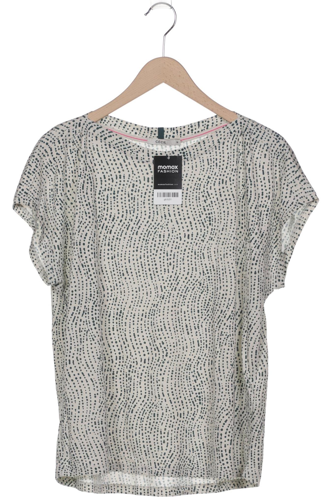 

Cecil Damen T-Shirt, cremeweiß, Gr. 38