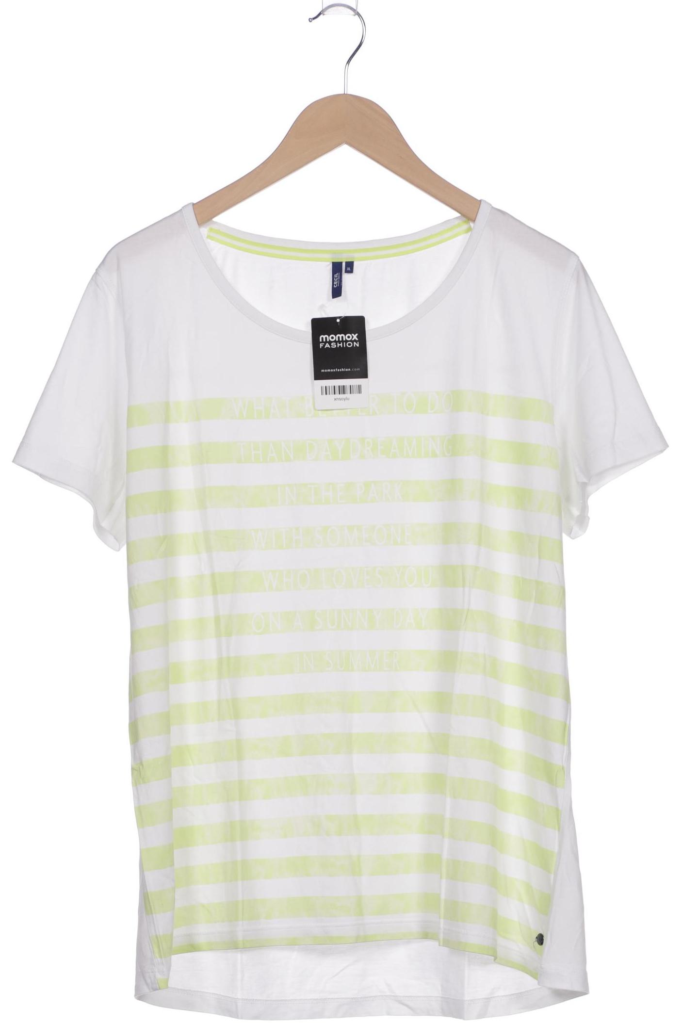 

Cecil Damen T-Shirt, weiß, Gr. 44