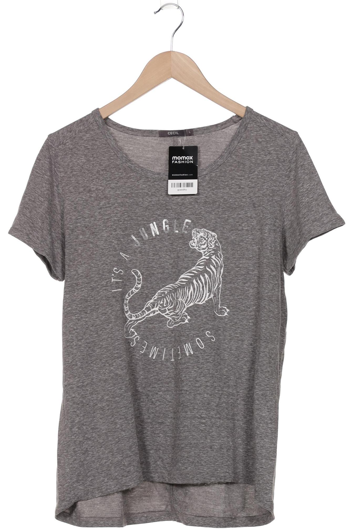 

Cecil Damen T-Shirt, grau, Gr. 42