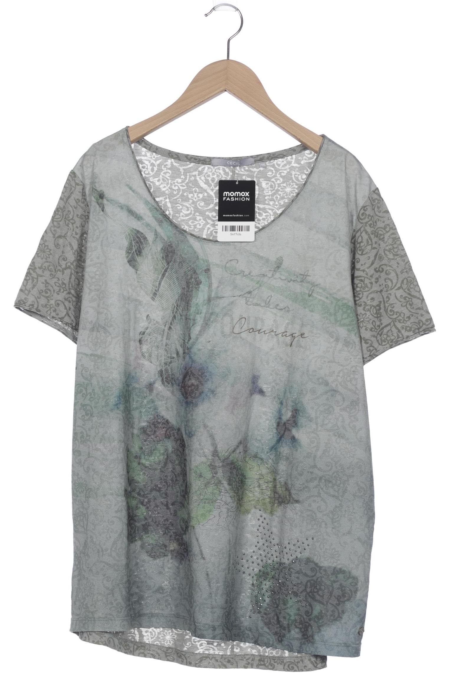 Thumbnail - Cecil Damen T-Shirt, grün, Gr. 46
