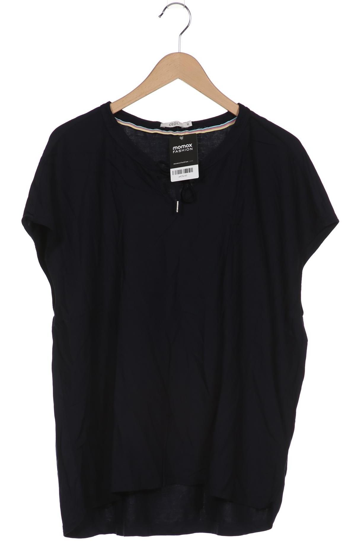 

CECIL Damen T-Shirt, marineblau