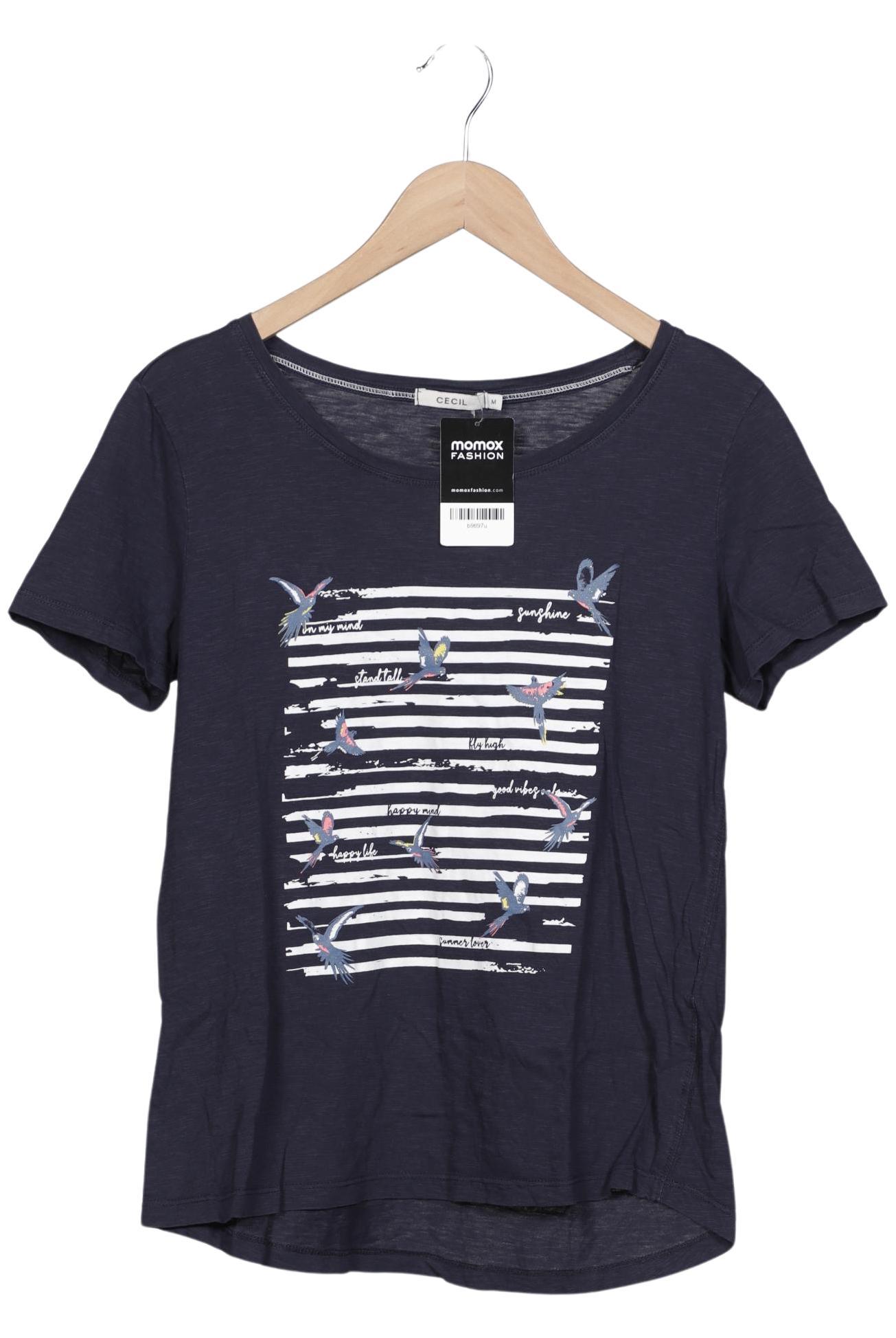 

Cecil Damen T-Shirt, marineblau, Gr. 38